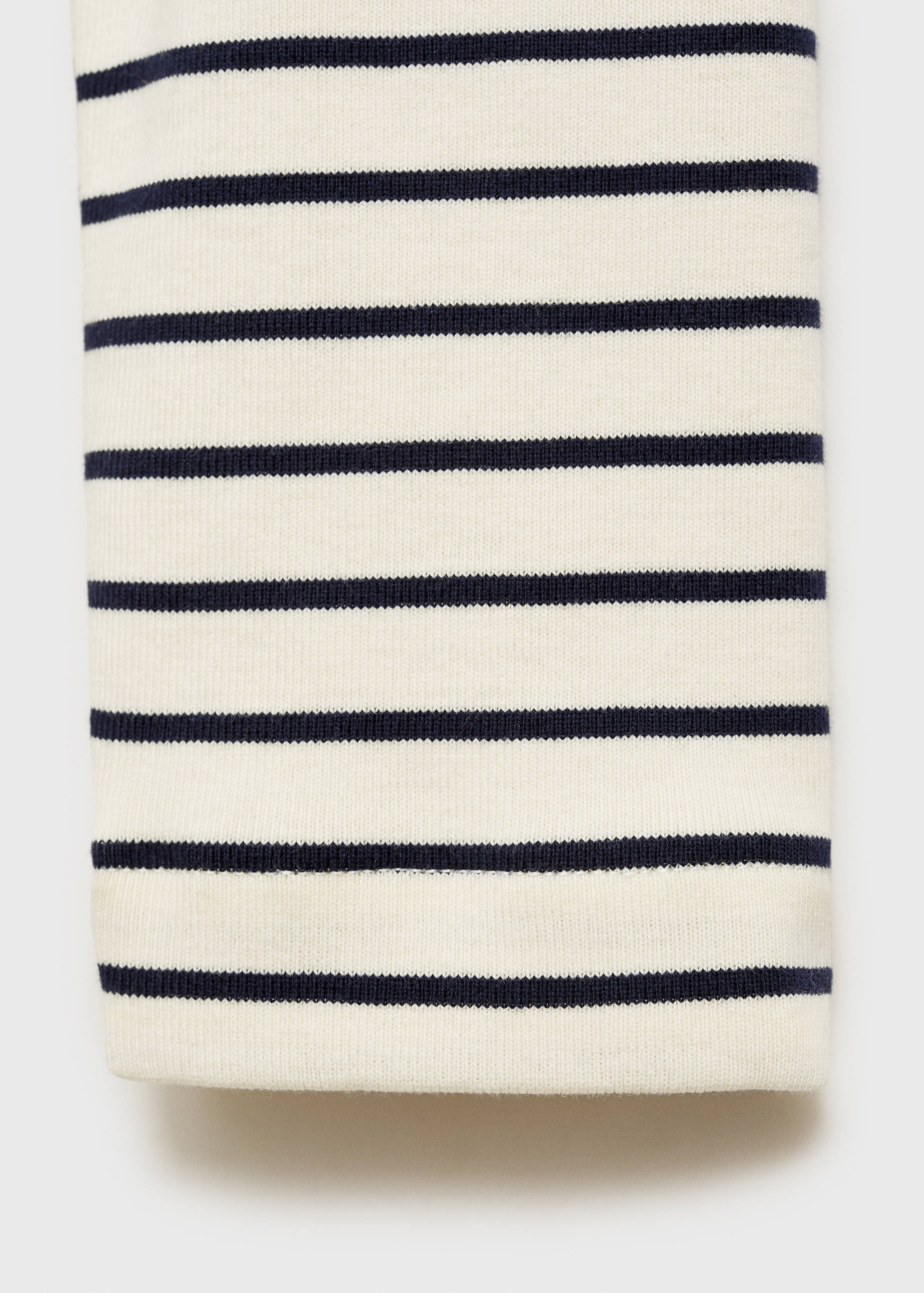 Stripped knit cardigan - Details of the article 0