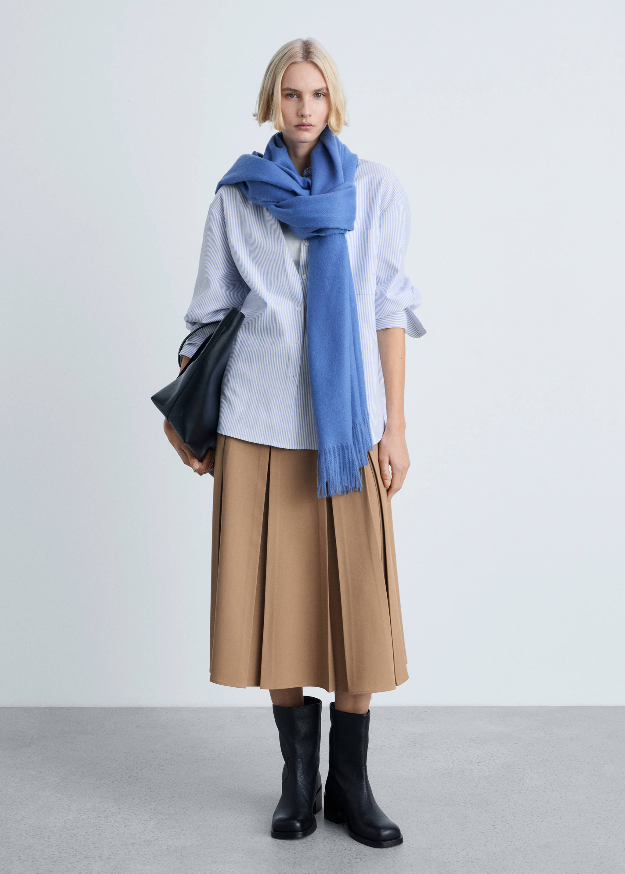 Camisa algodón rayas - Plano general