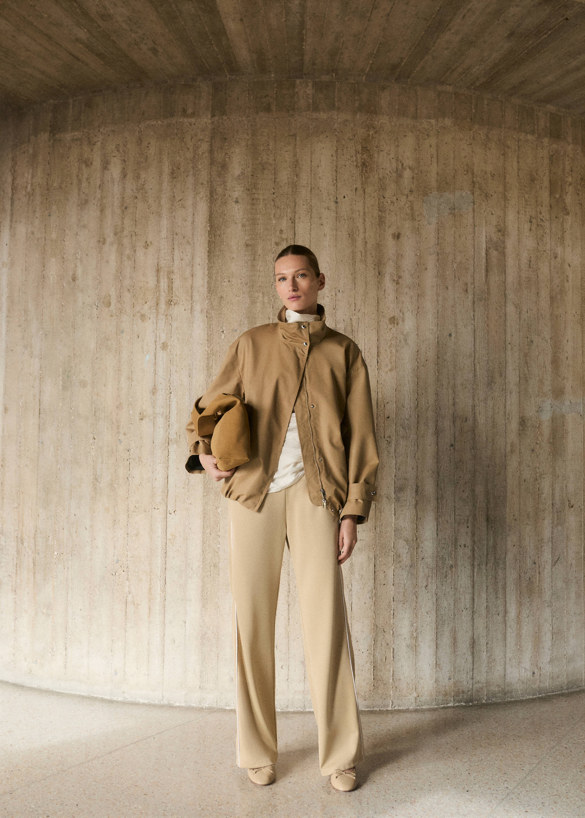 Pantalon de jogging rayures contrastées - Plan général