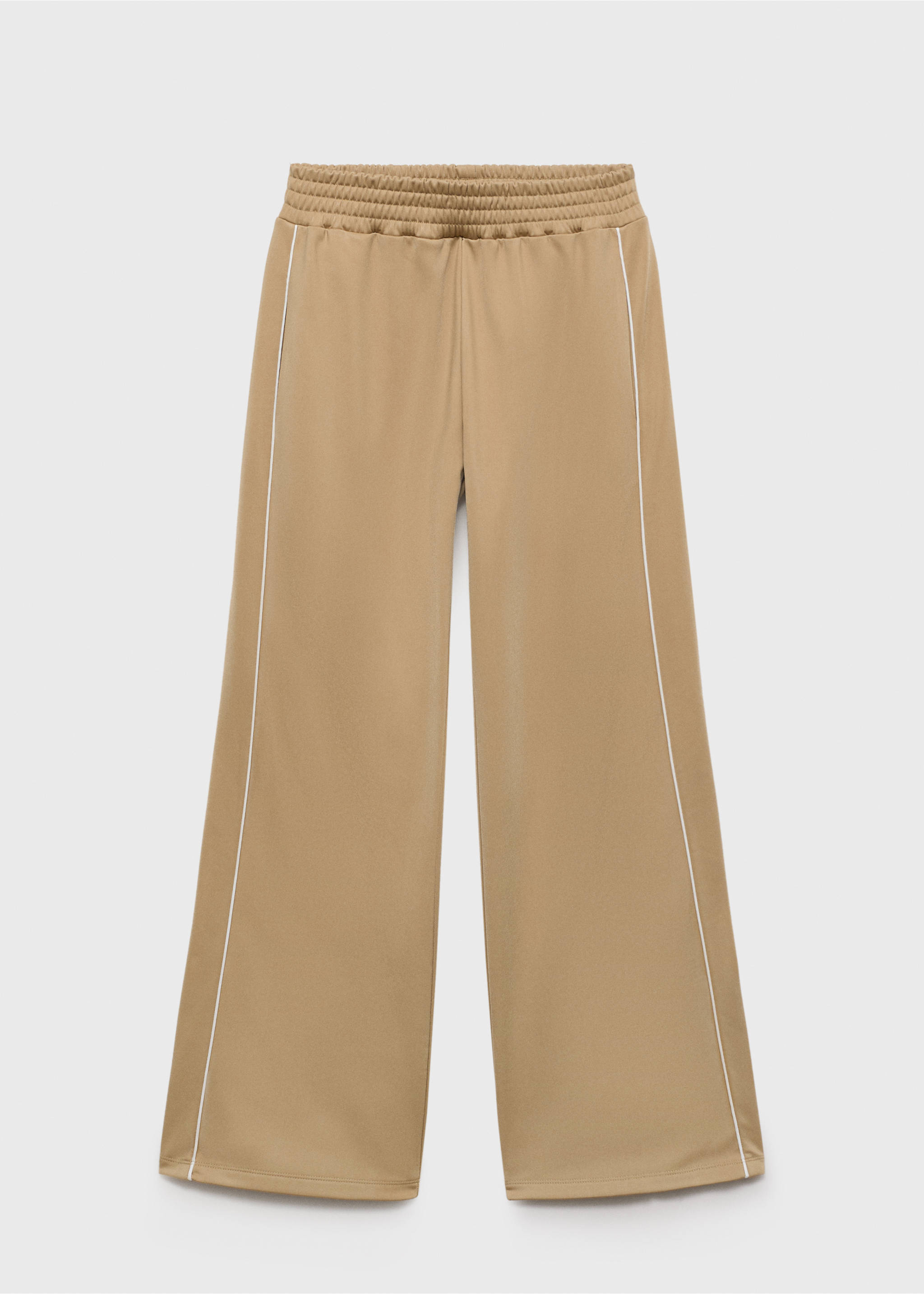 Pantalon de jogging rayures contrastées - Article sans modèle, Marron moyen. Ref: 87064092-00.