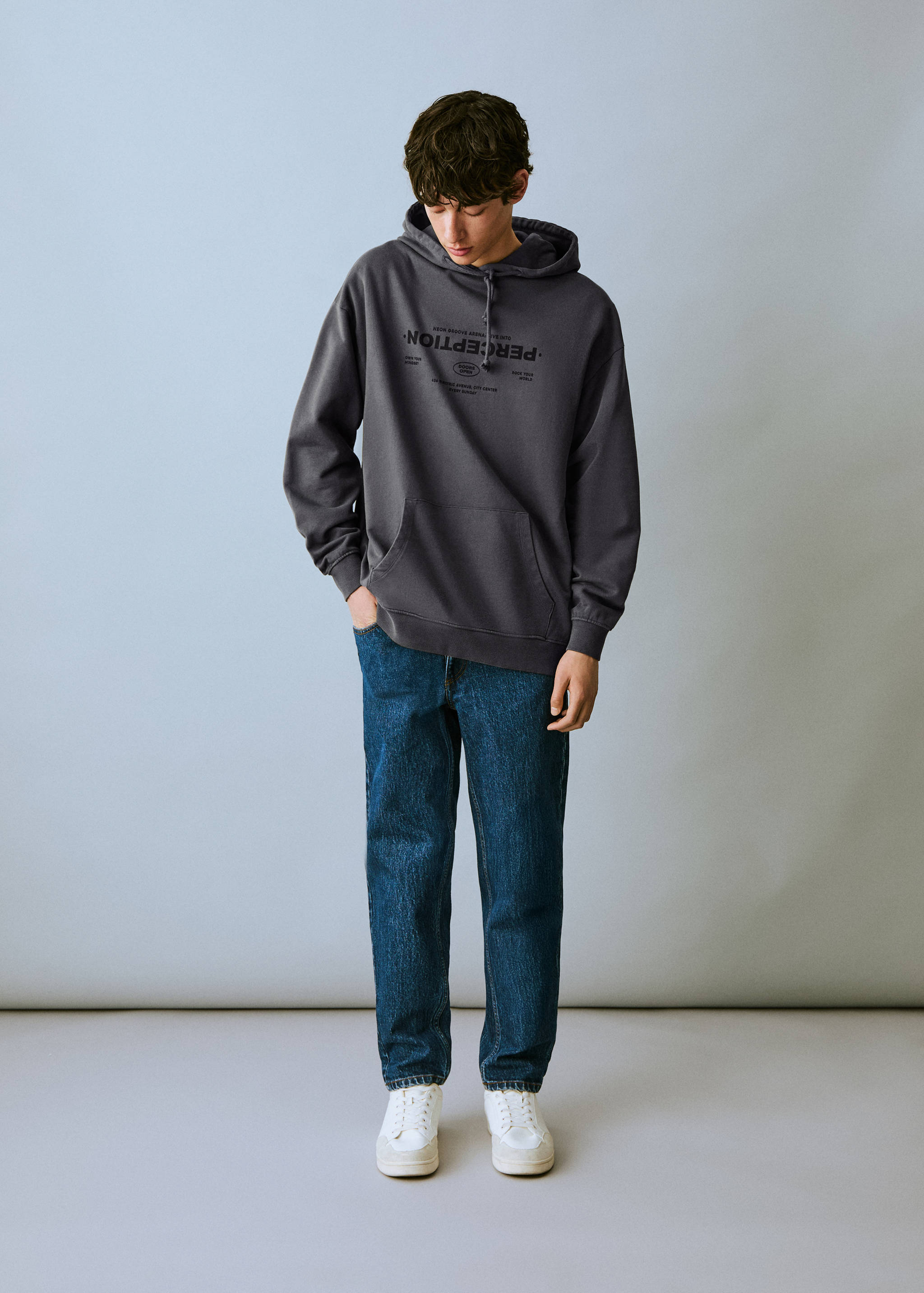 Kangaroo message sweatshirt - General plane