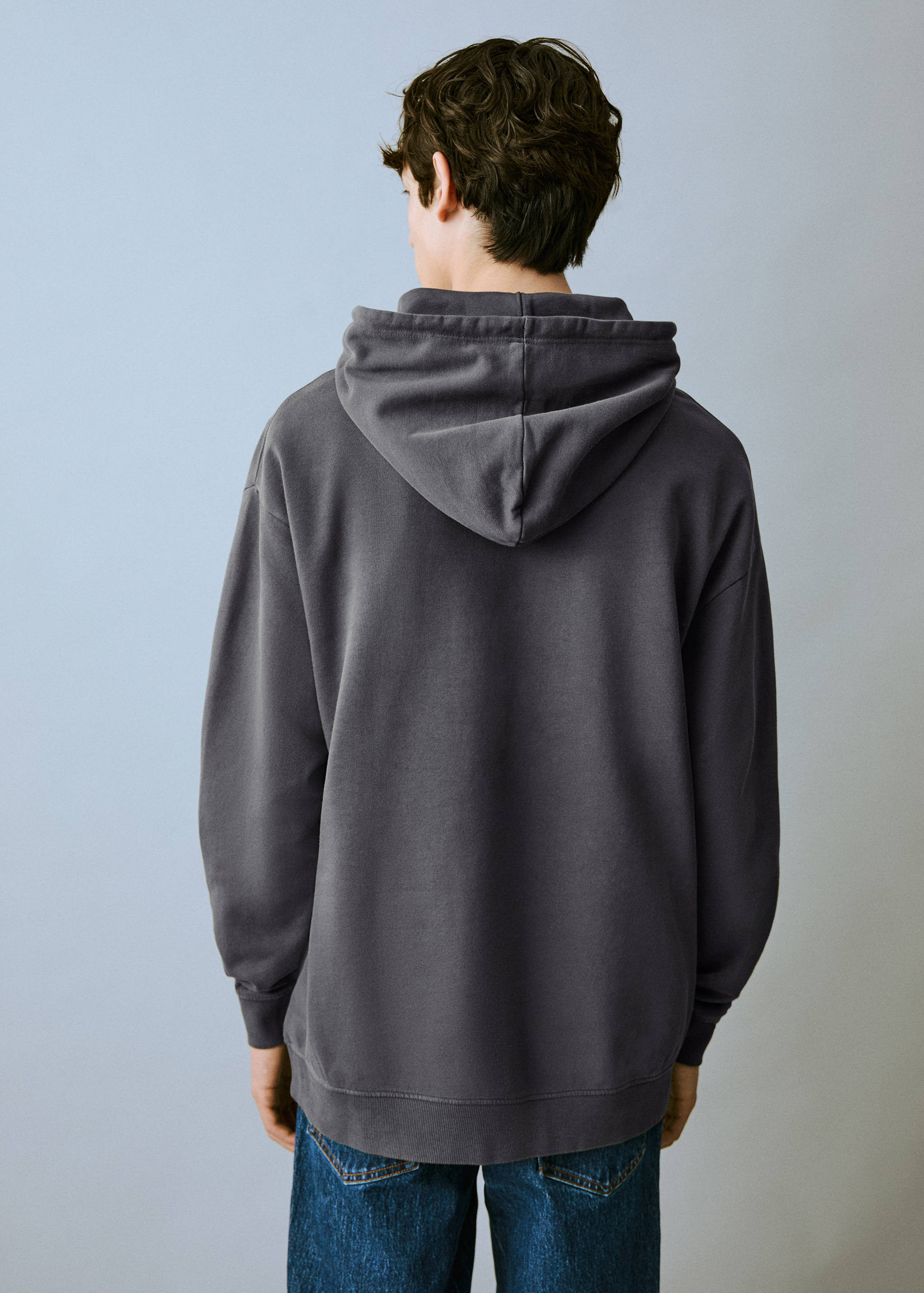 Kangaroo message sweatshirt - Reverse of the article