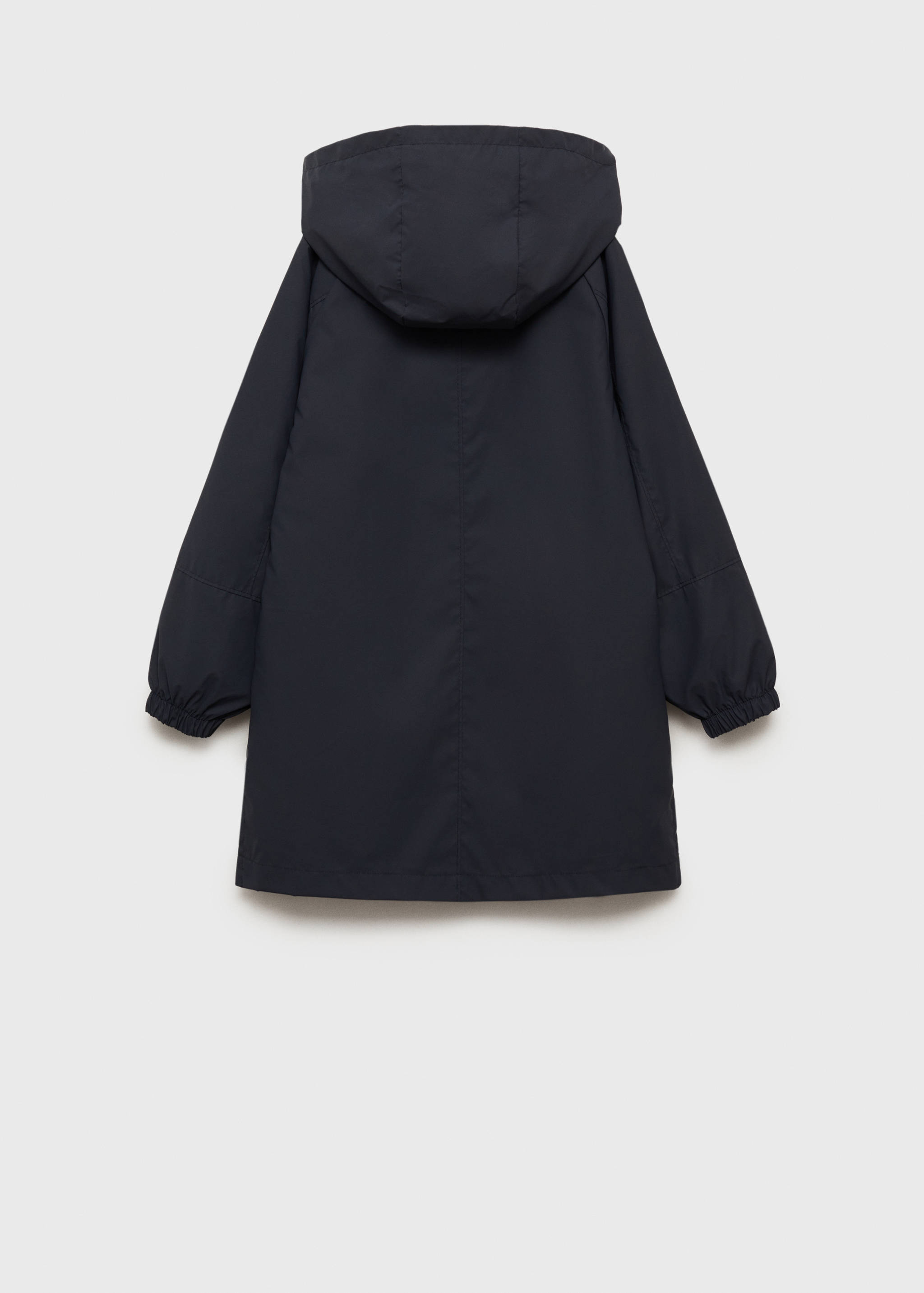 Wasserabweisende Jacke - Rückseite des Artikels