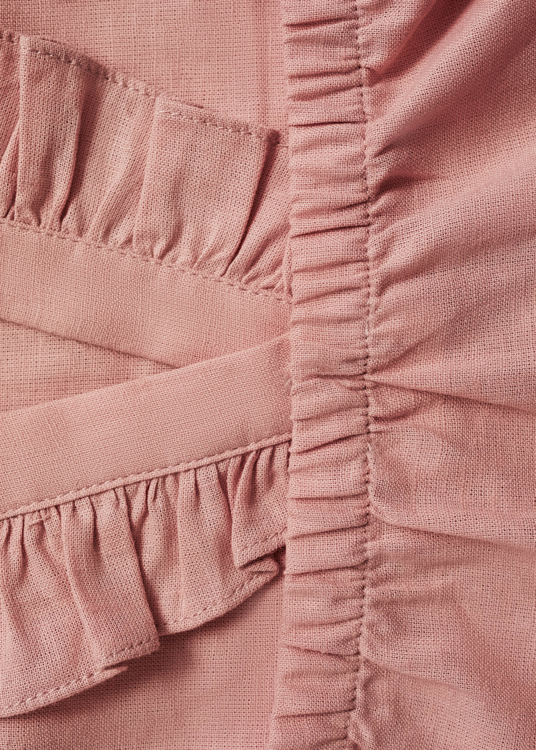 Linen romper - Details of the article 0
