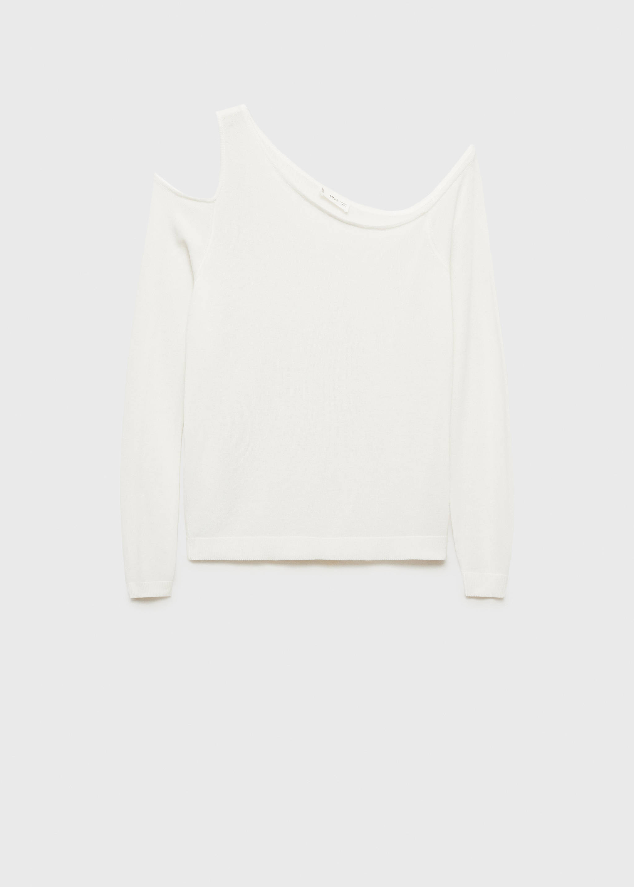 Asymmetrischer Strickpullover - Artikel ohne Model