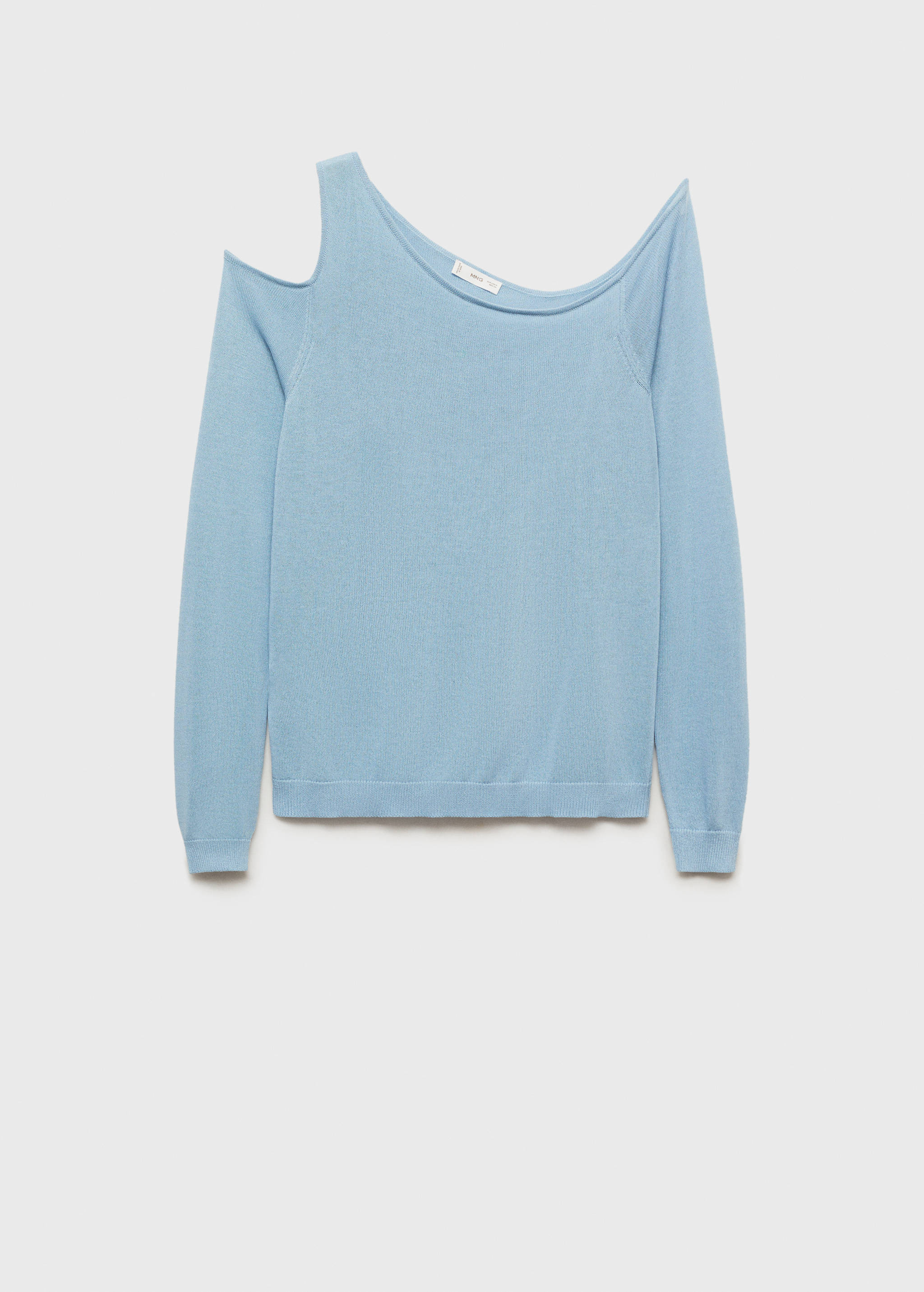 Asymmetric knit sweater - Article without model