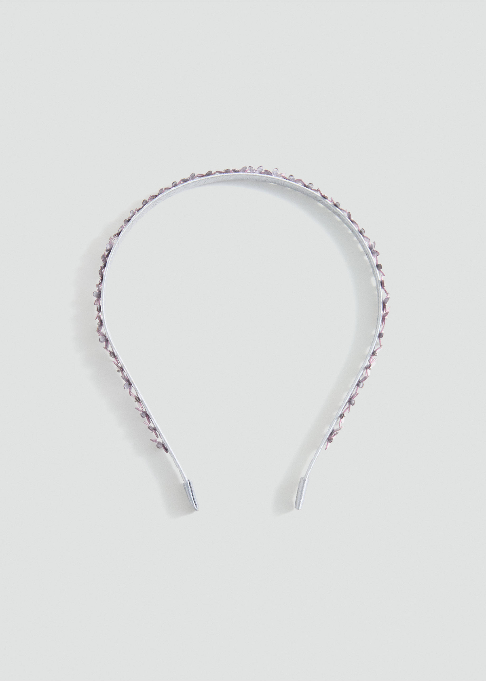 Bloemenhaarband - Artikel zonder model, Zilver. Ref: 87064399-00.