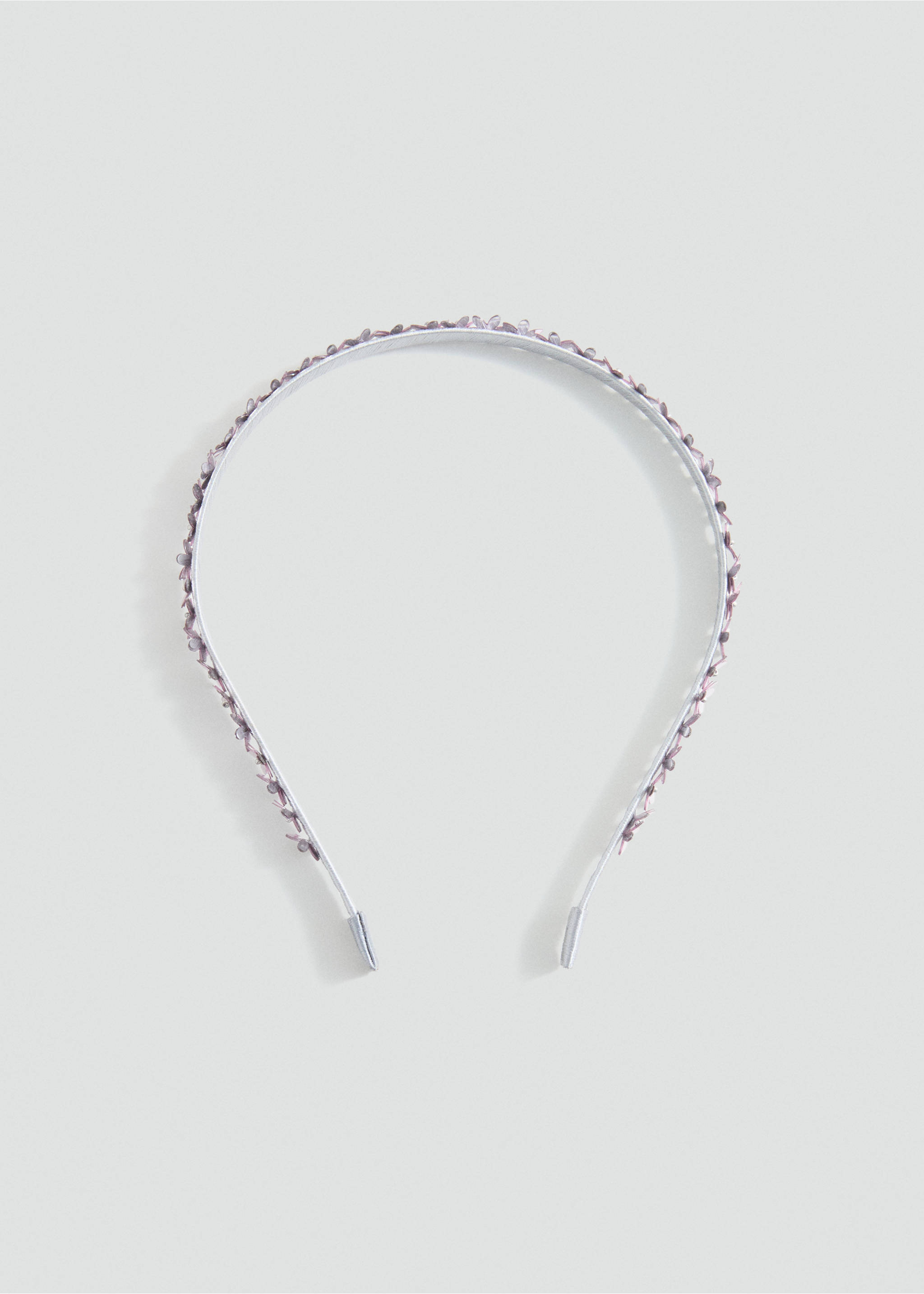 Flower hairband - Article without model, Silver. Ref: 87064399-00.