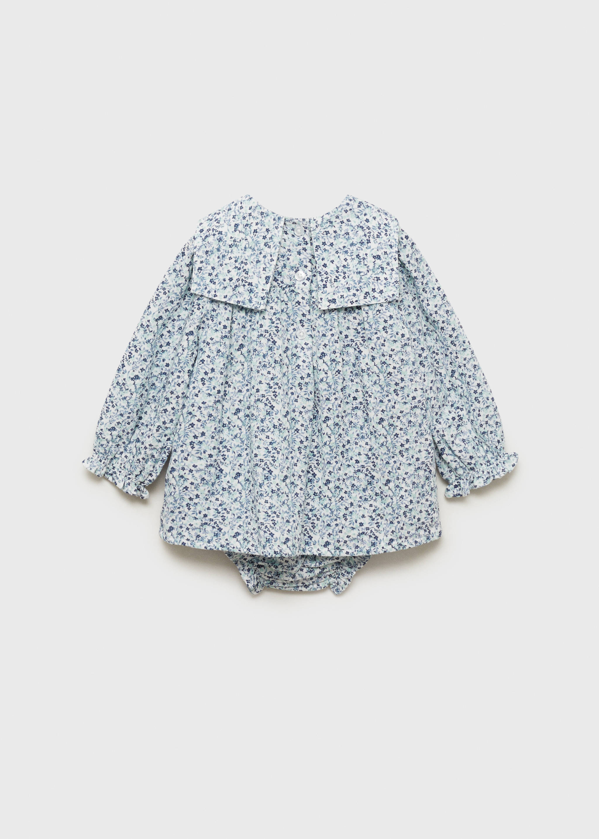 Robe et culotte imprimées - Verso de l’article