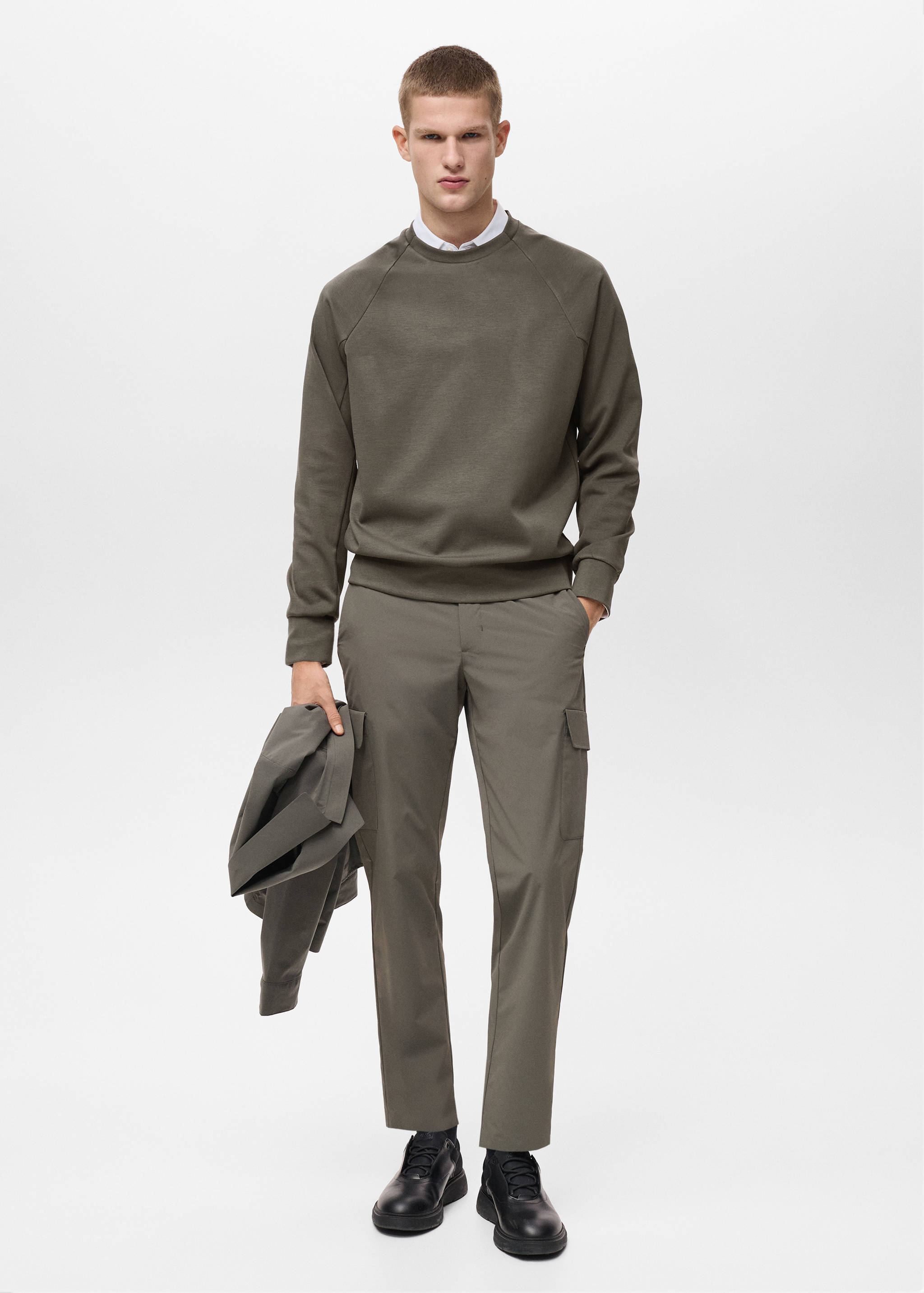 Rundhals-Sweatshirt COOLMAX® - Allgemeine Ansicht