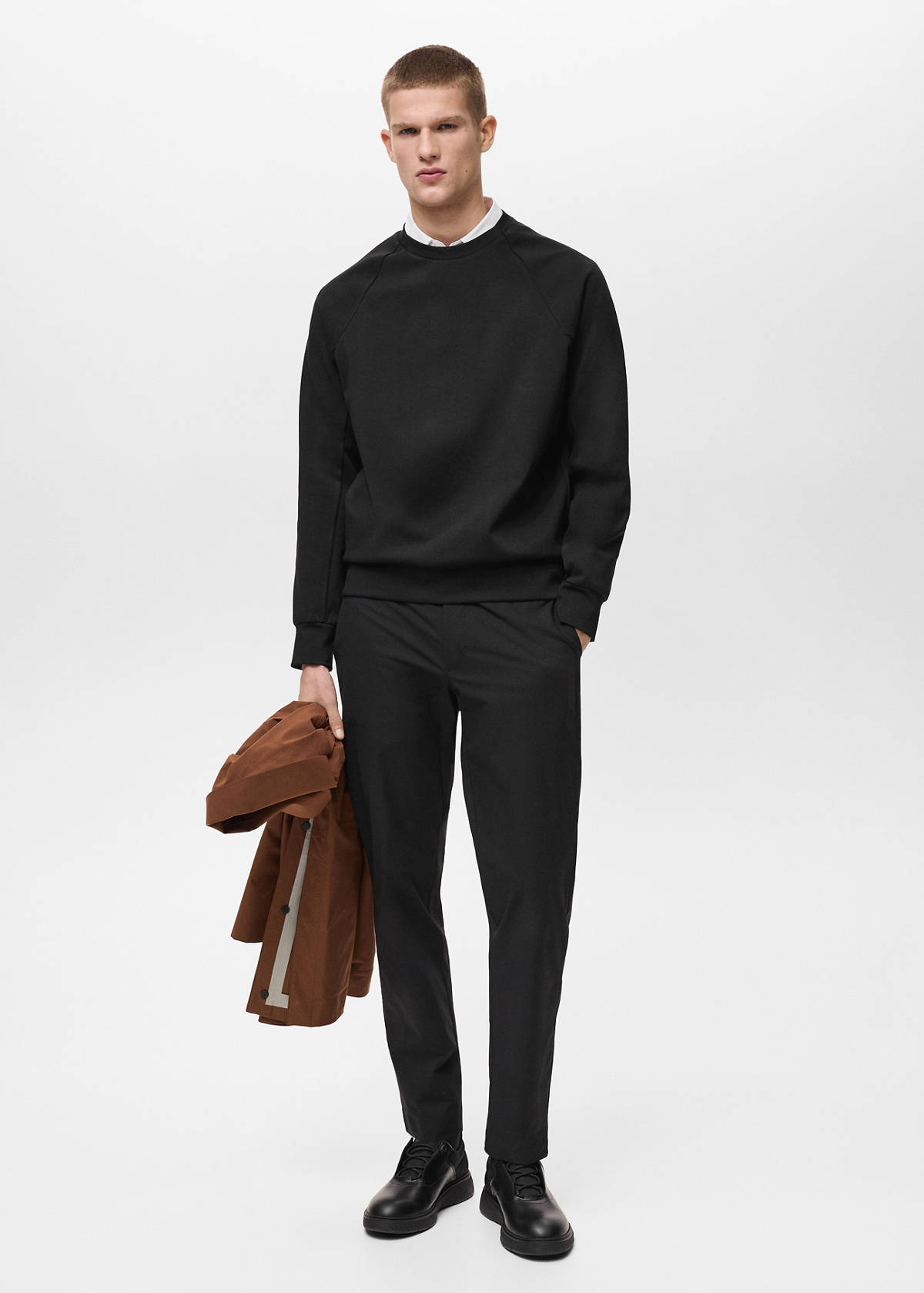 COOLMAX® crew neck sweatshirt
