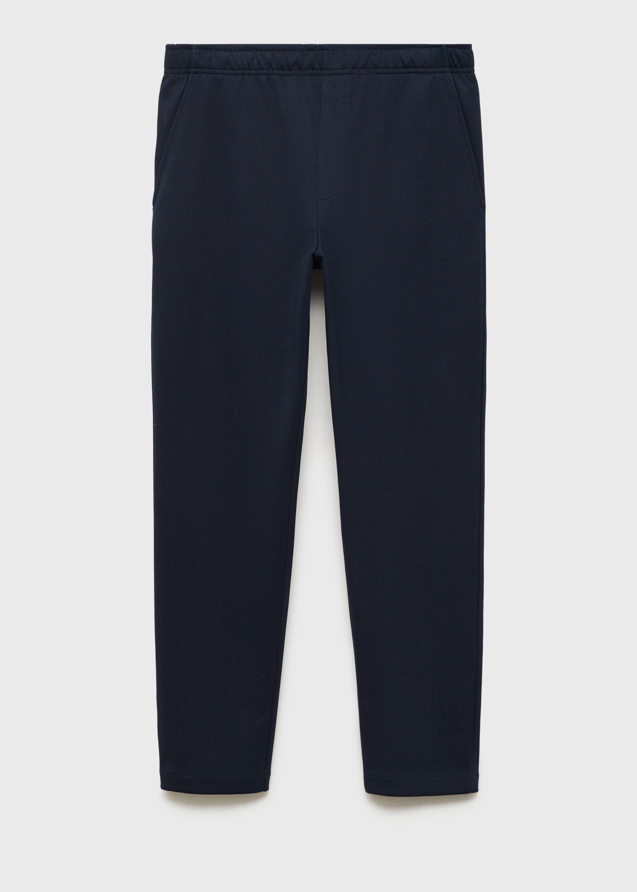 Βαμβακερό joggers με ελαστική μέση - Προϊόν χωρίς μοντέλο