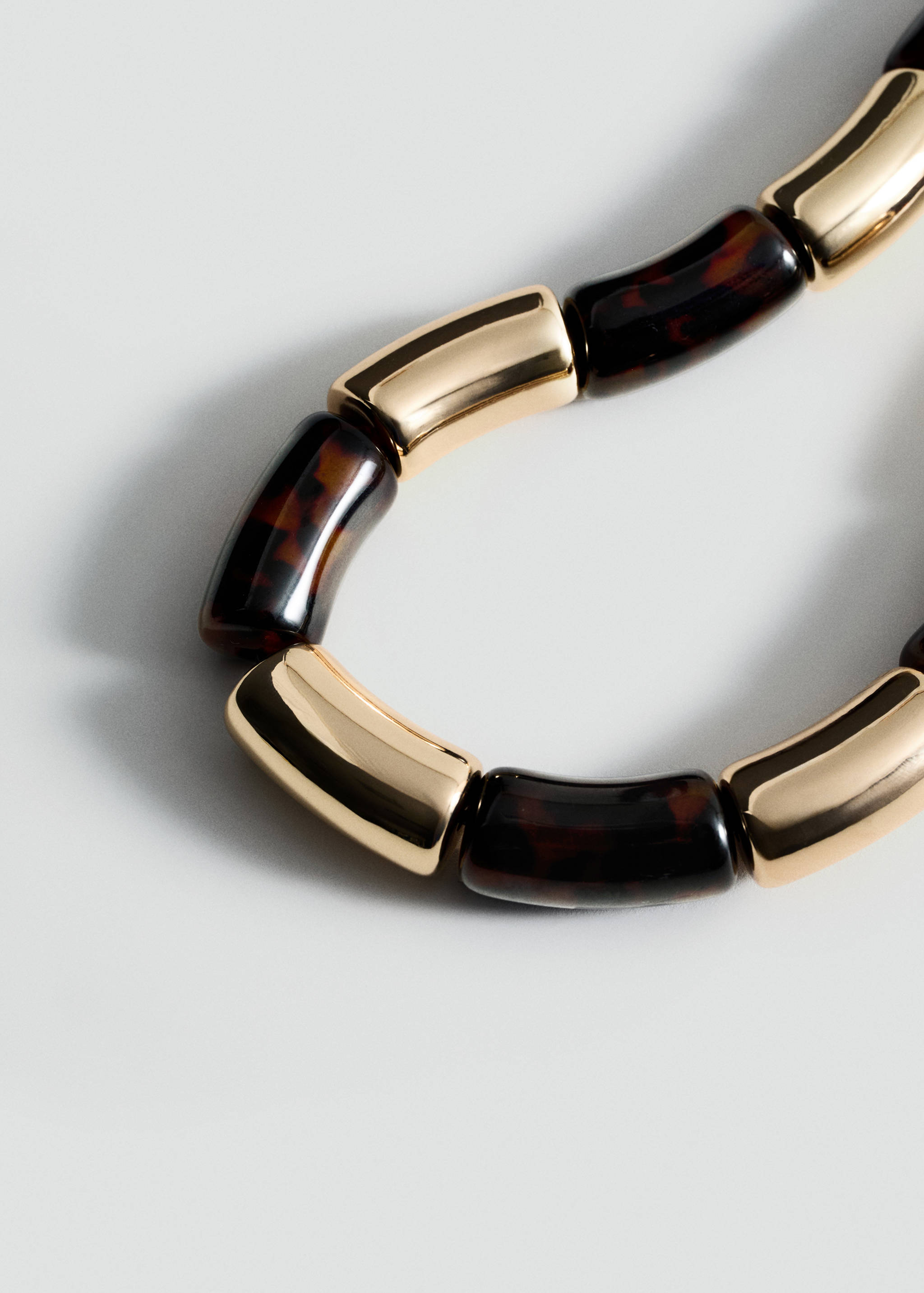 Rigid combination necklace - Medium plane