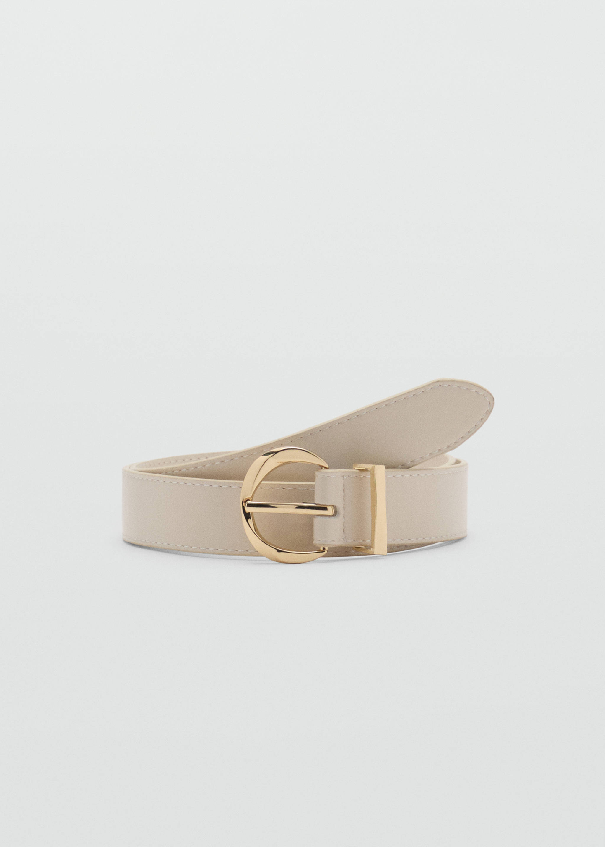 Oval buckle belt - Article without model