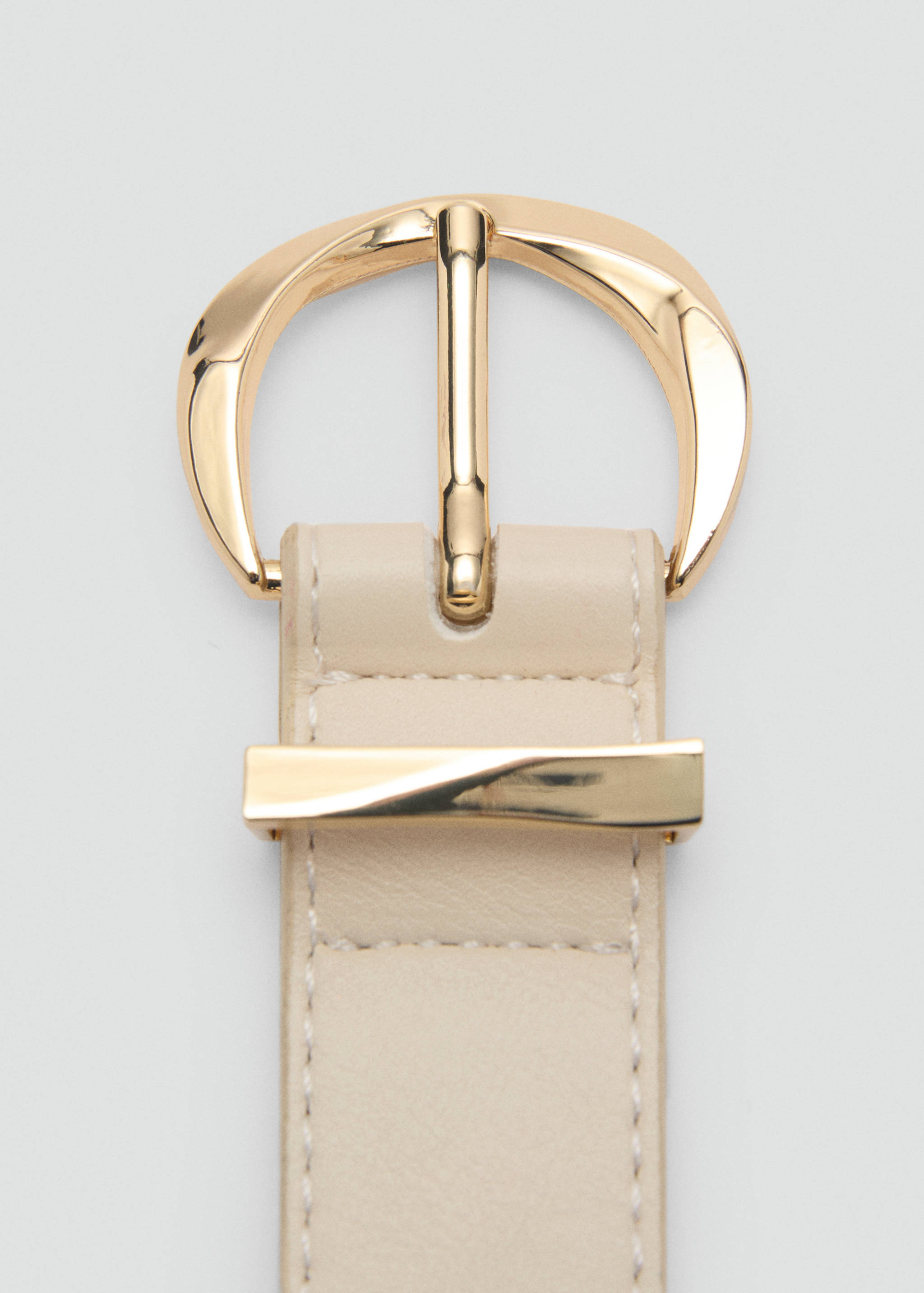 Oval buckle belt - Details of the article 1