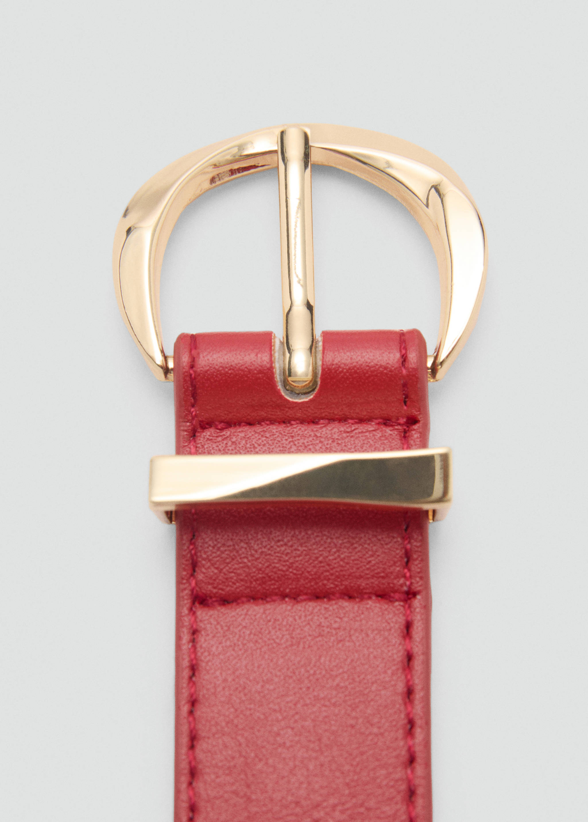 Oval buckle belt - Details of the article 1