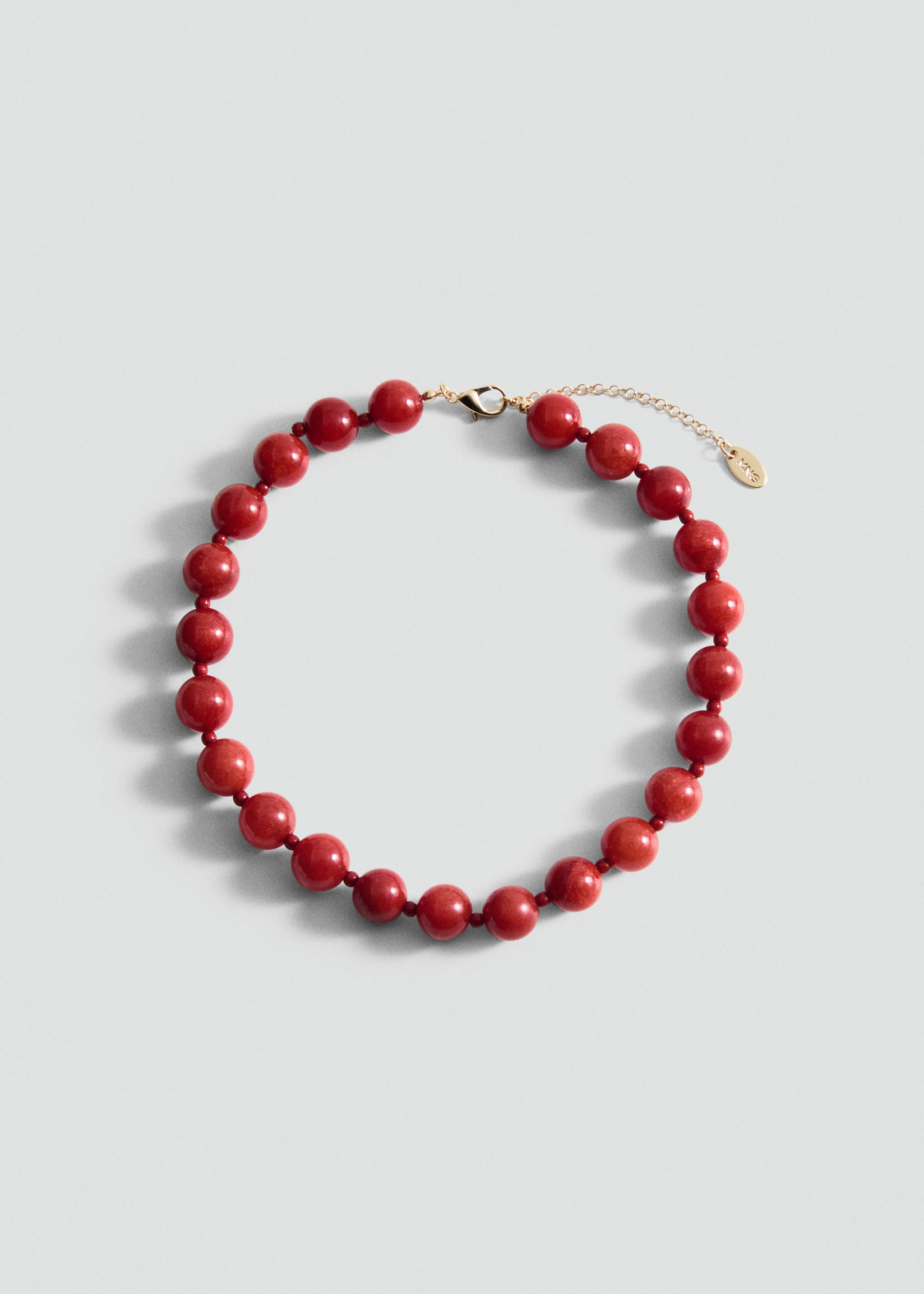 Bead-stone necklace - Article without model
