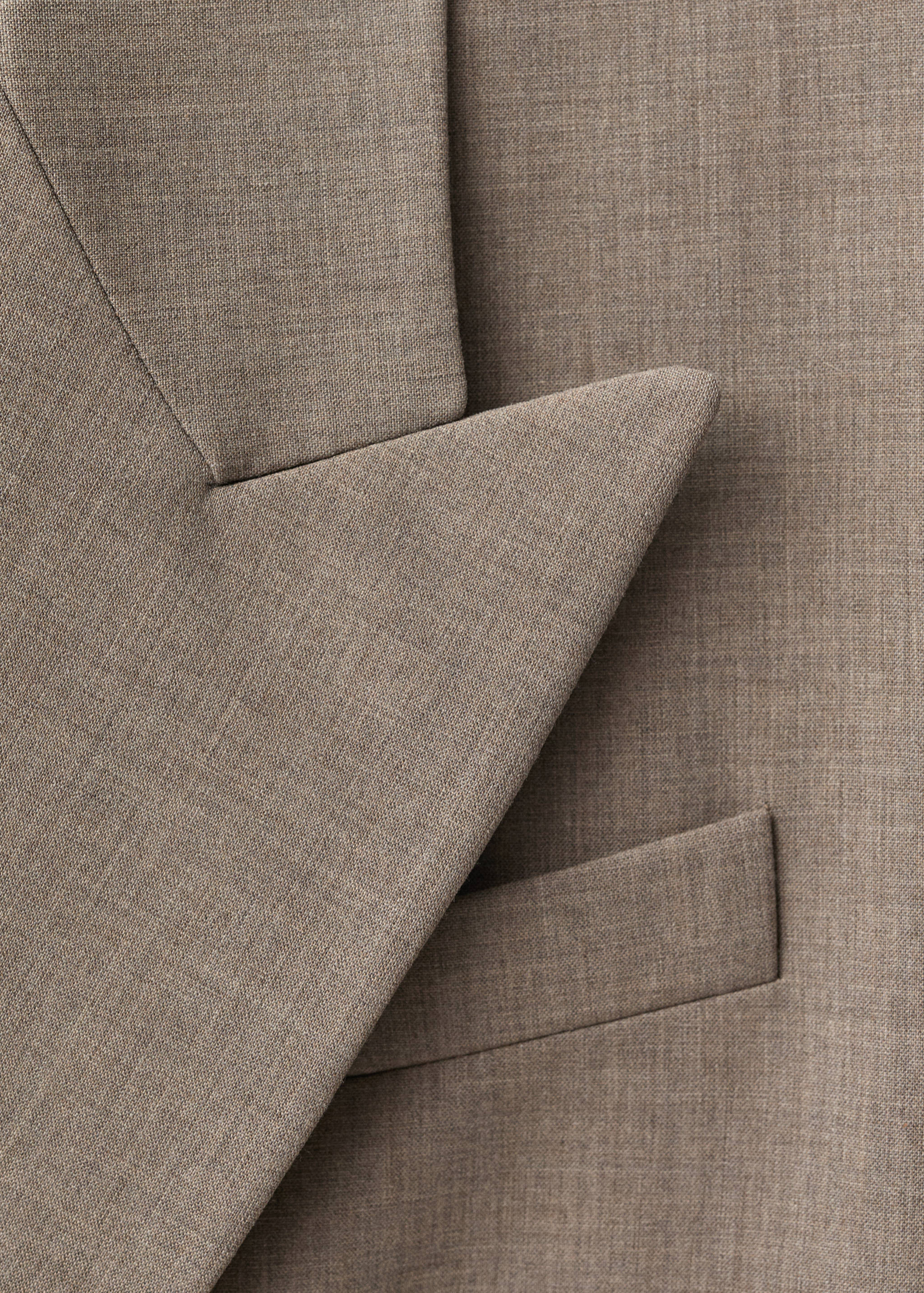 Marynarka garniturowa z mieszanki wełny - Szczegóły artykułu 8