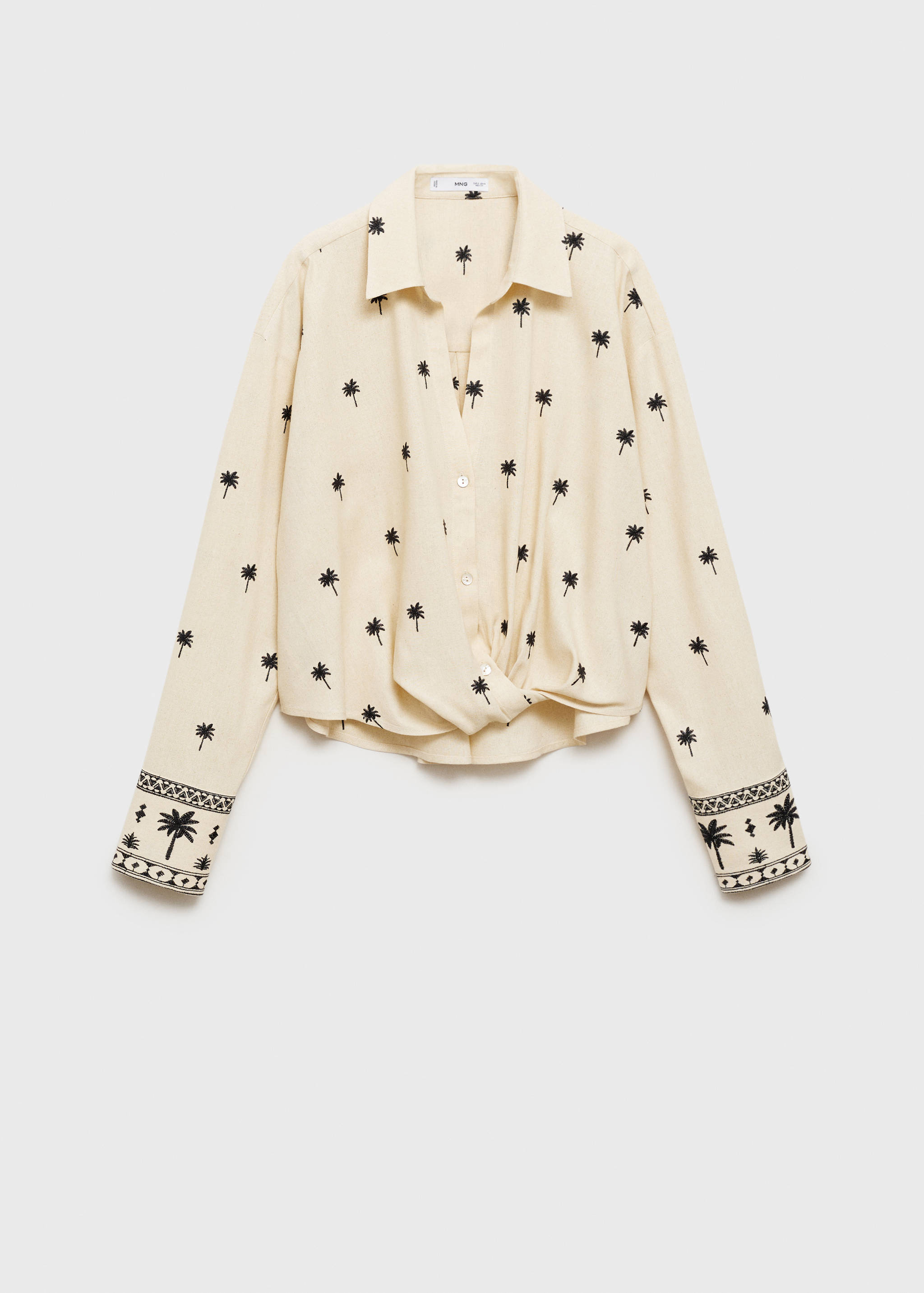 Camisa bordada nudo - Artículo sin modelo