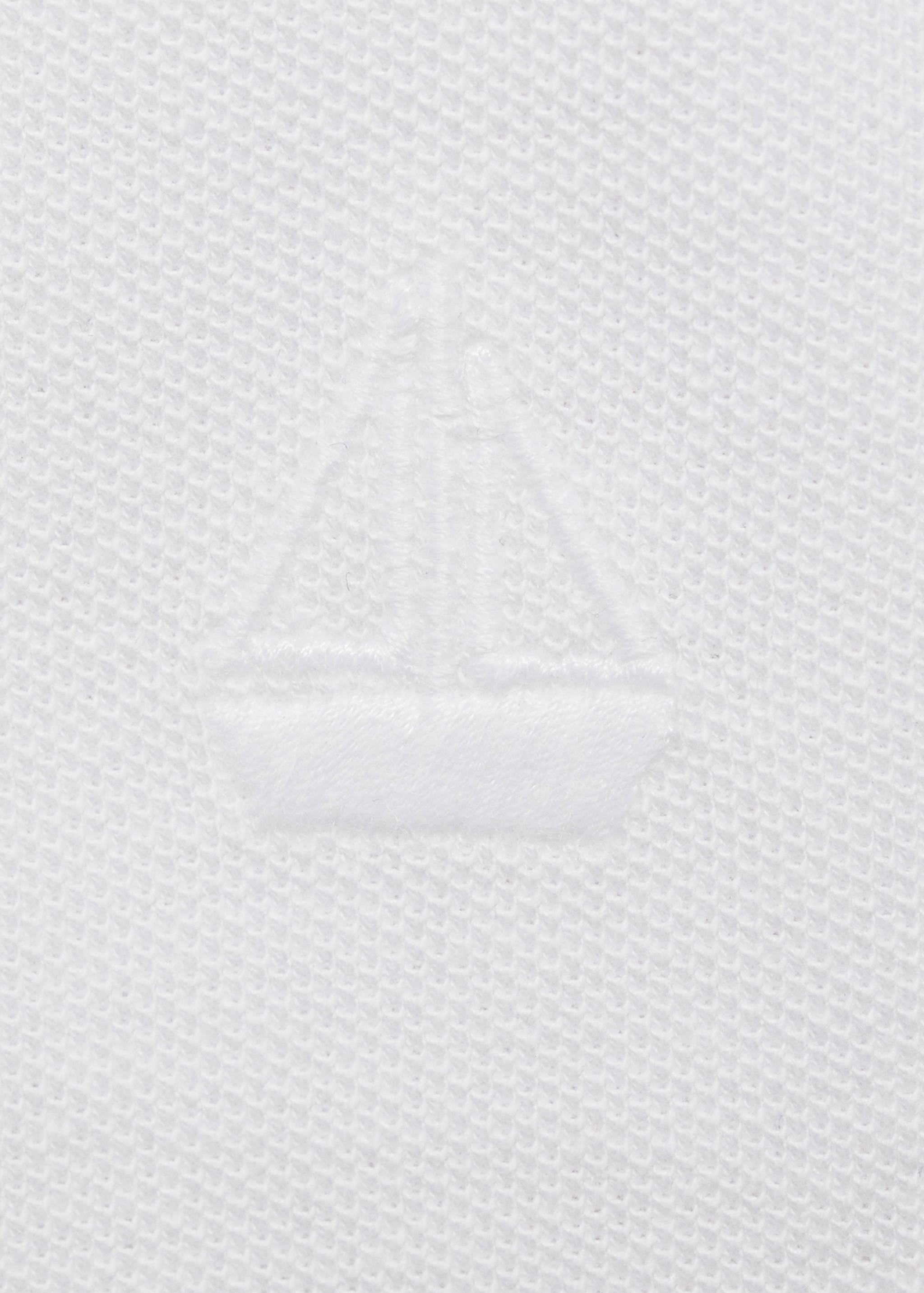 Baumwoll-Poloshirt mit Stehkragen - Detail des Artikels 0