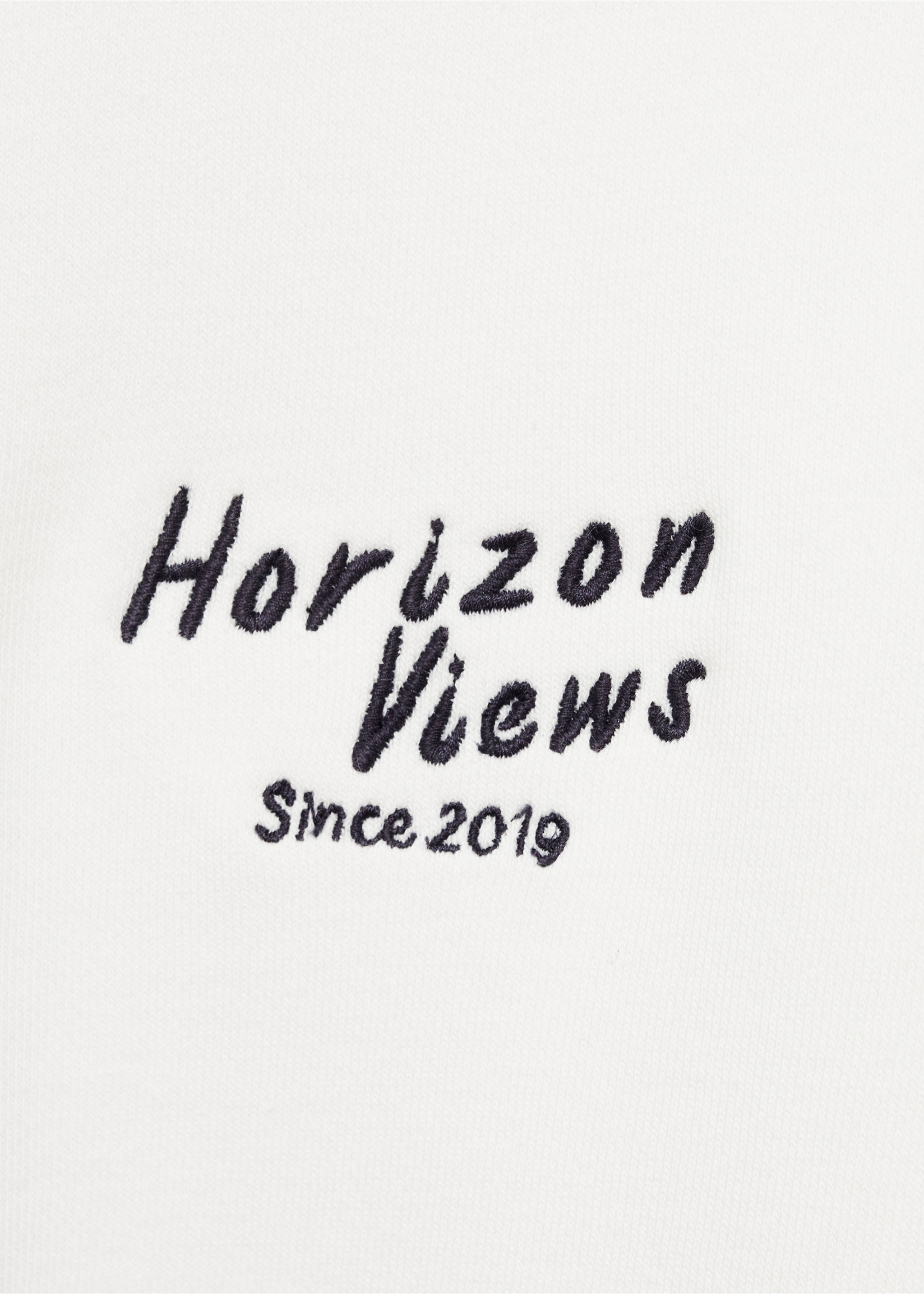 Dessuadora cotó estampada - Detall de l'article 8, Blanc trencat. Ref: 87064786-00.