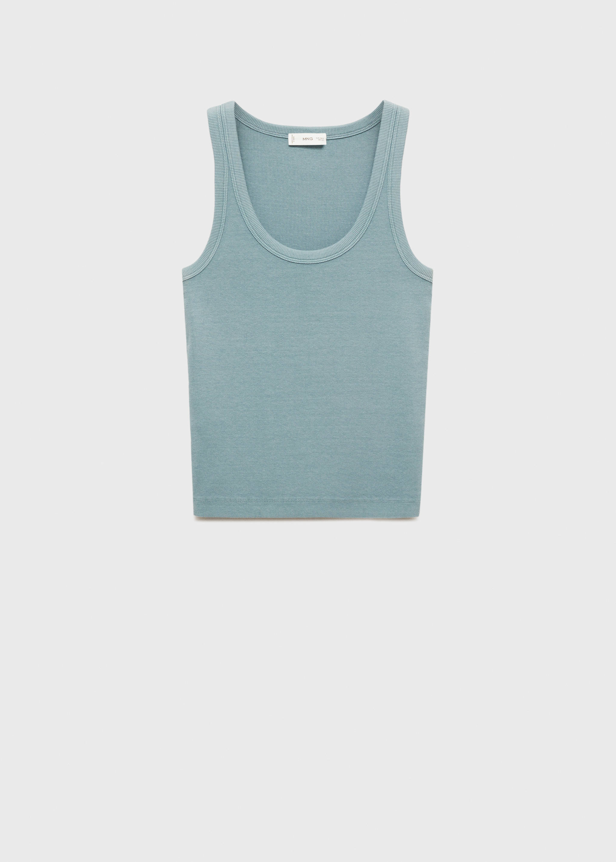 Top punto canalé - Artículo sin modelo