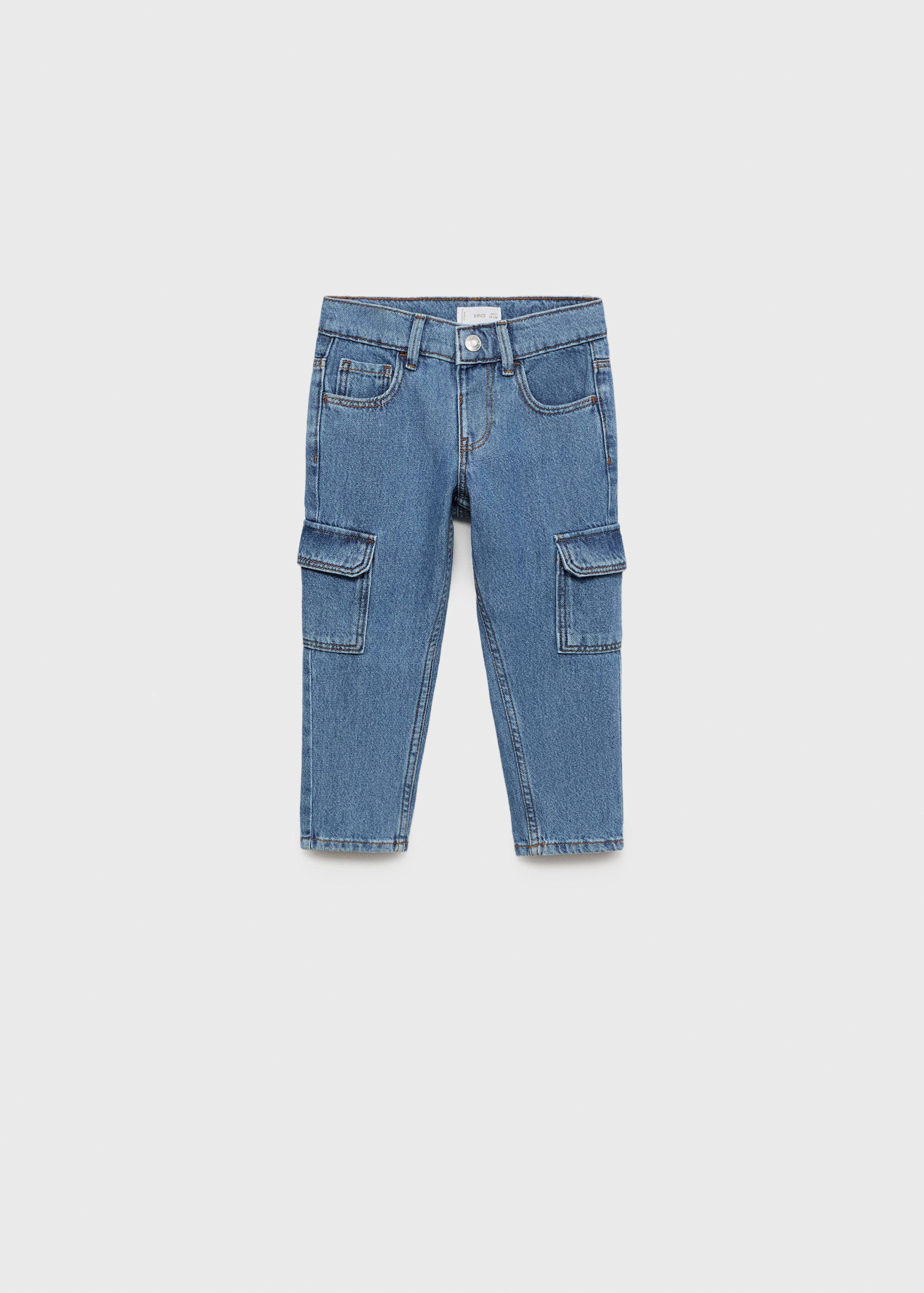 Cargo style straight jeans - Article without model