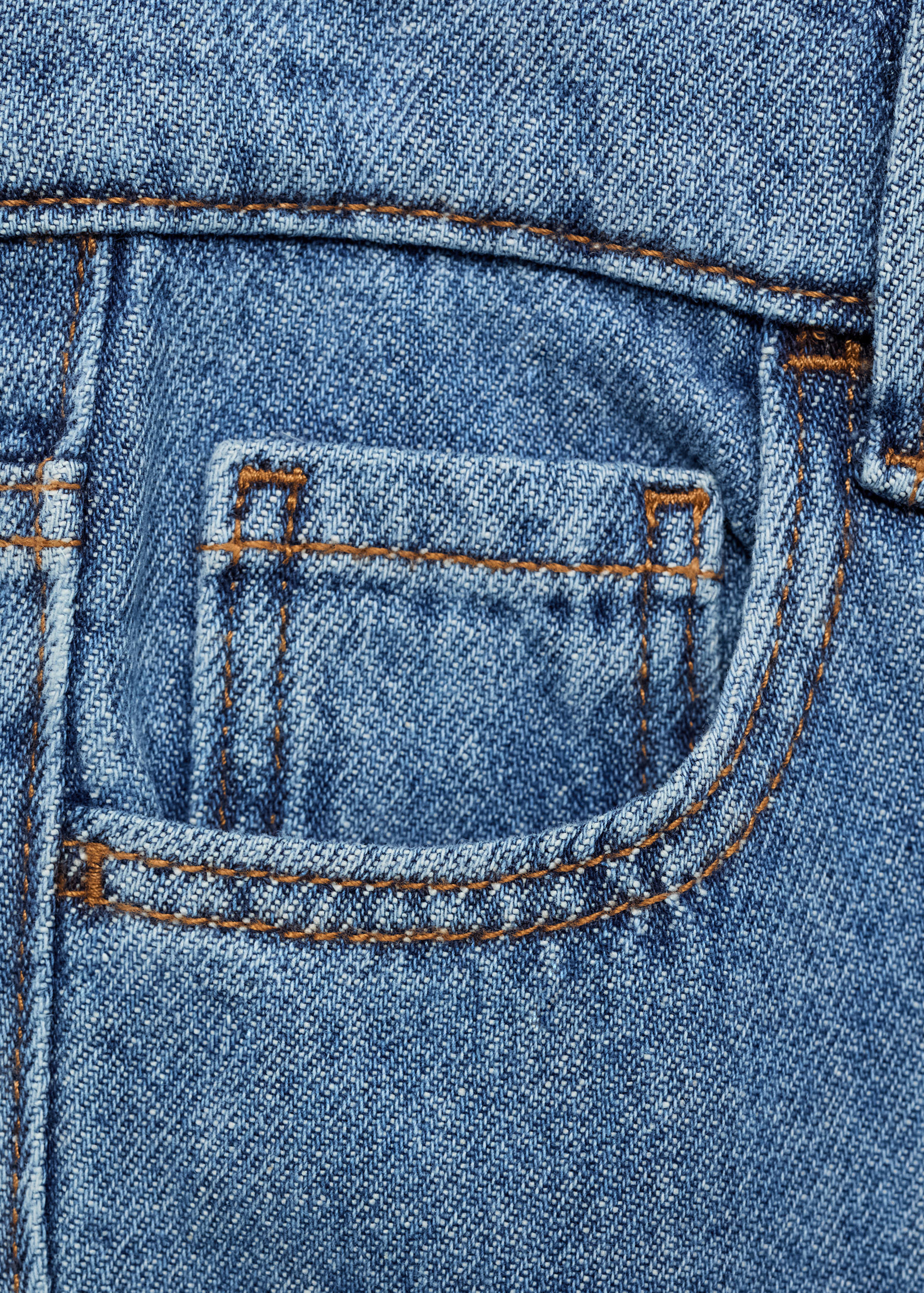 Cargo style straight jeans - Details of the article 8