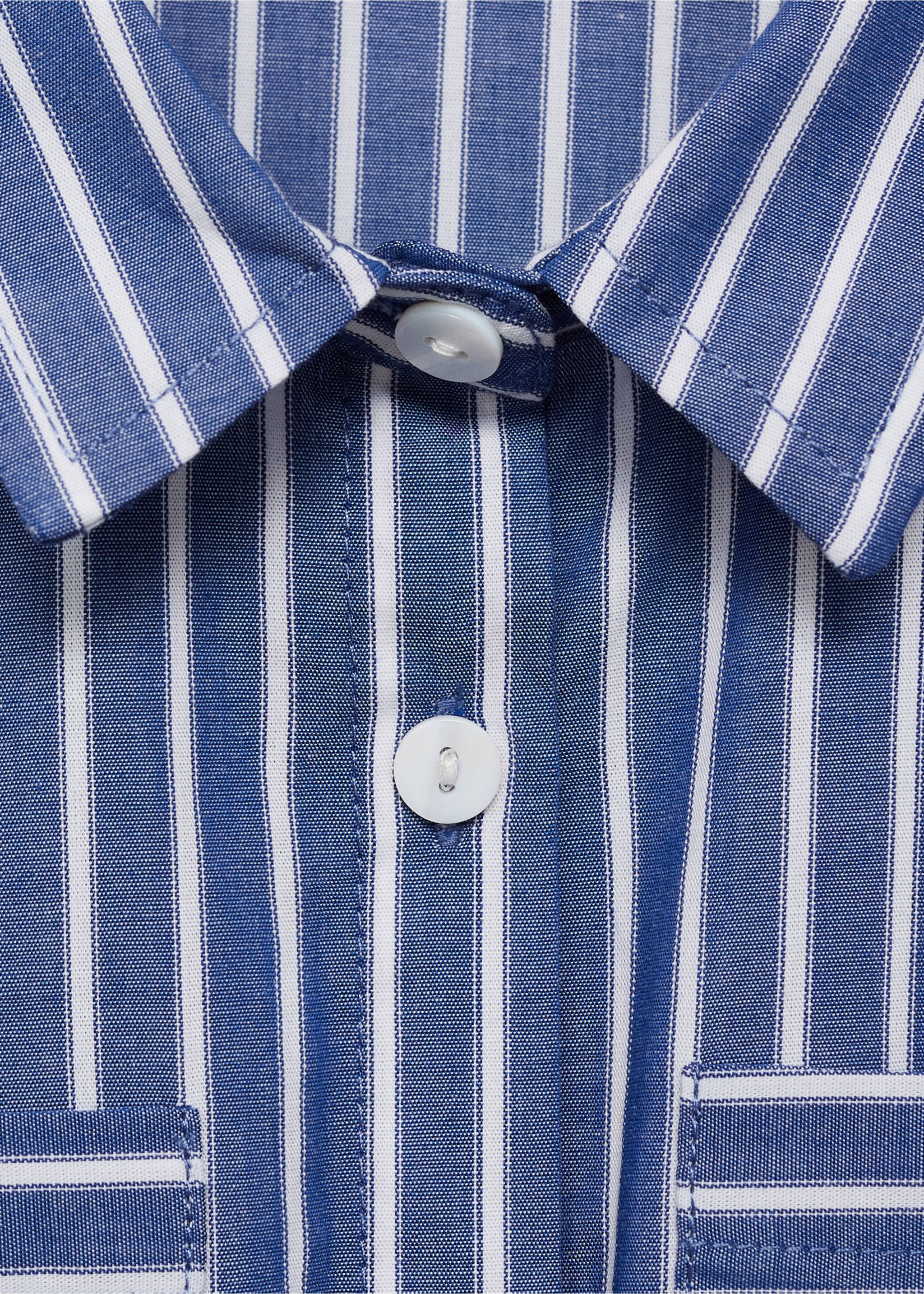 Combinaison à rayures - Détail de l'article 8, Bleu marine foncé. Ref: 87064796-00.