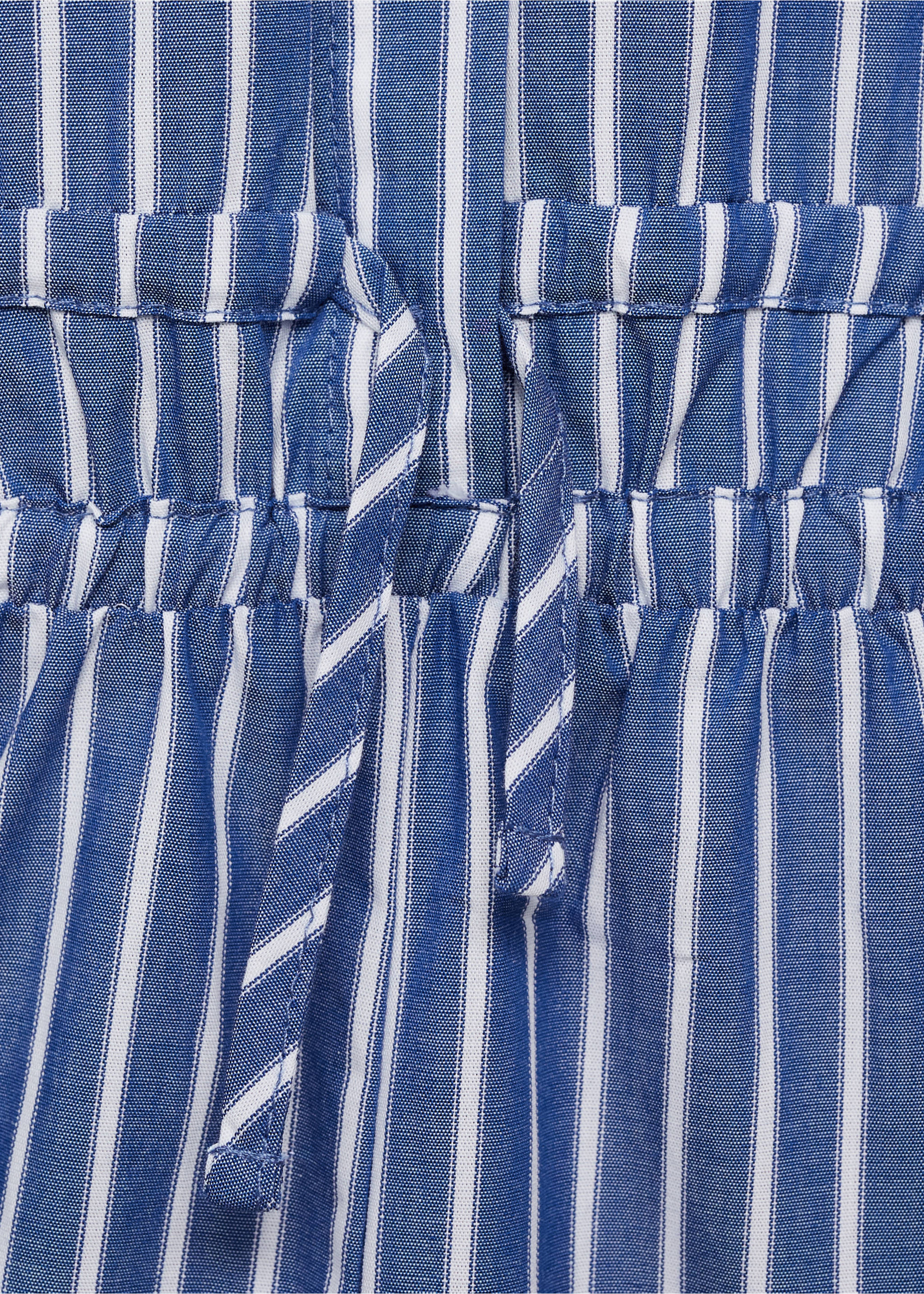 Combinaison à rayures - Détail de l'article 0, Bleu marine foncé. Ref: 87064796-00.