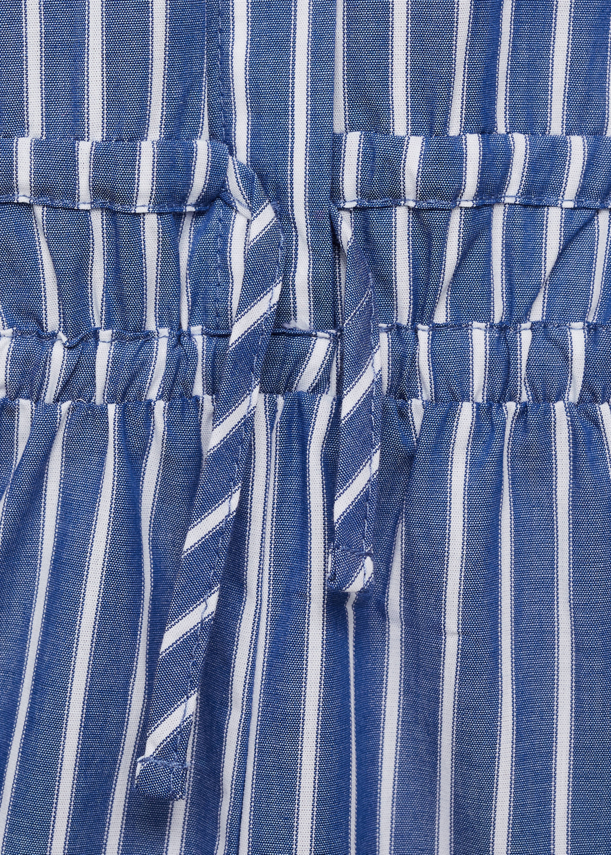 Striped long jumpsuit - Details of the article 0