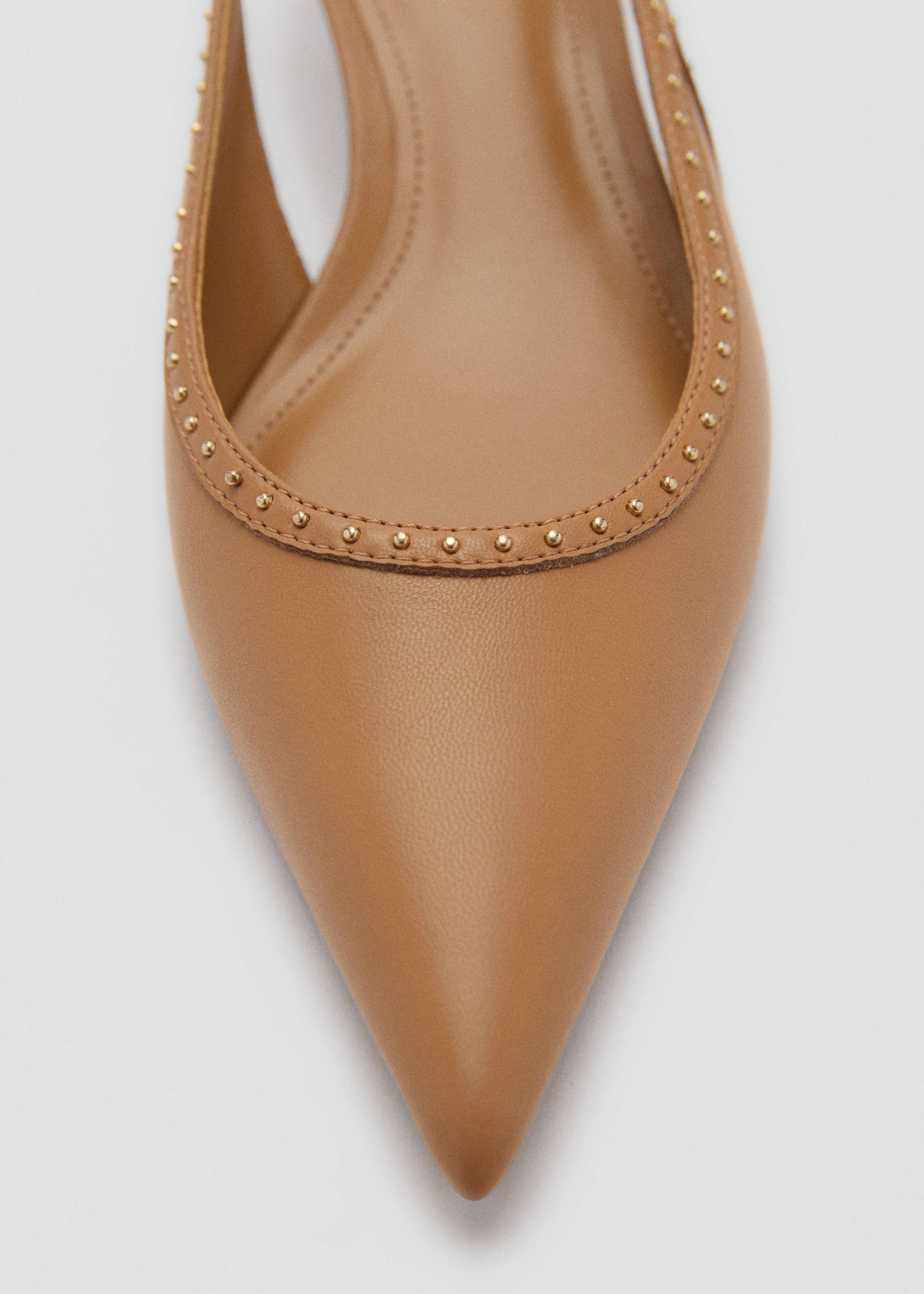 Boty na tenkém podpatku s detailem cvočků - Detail zboží 1