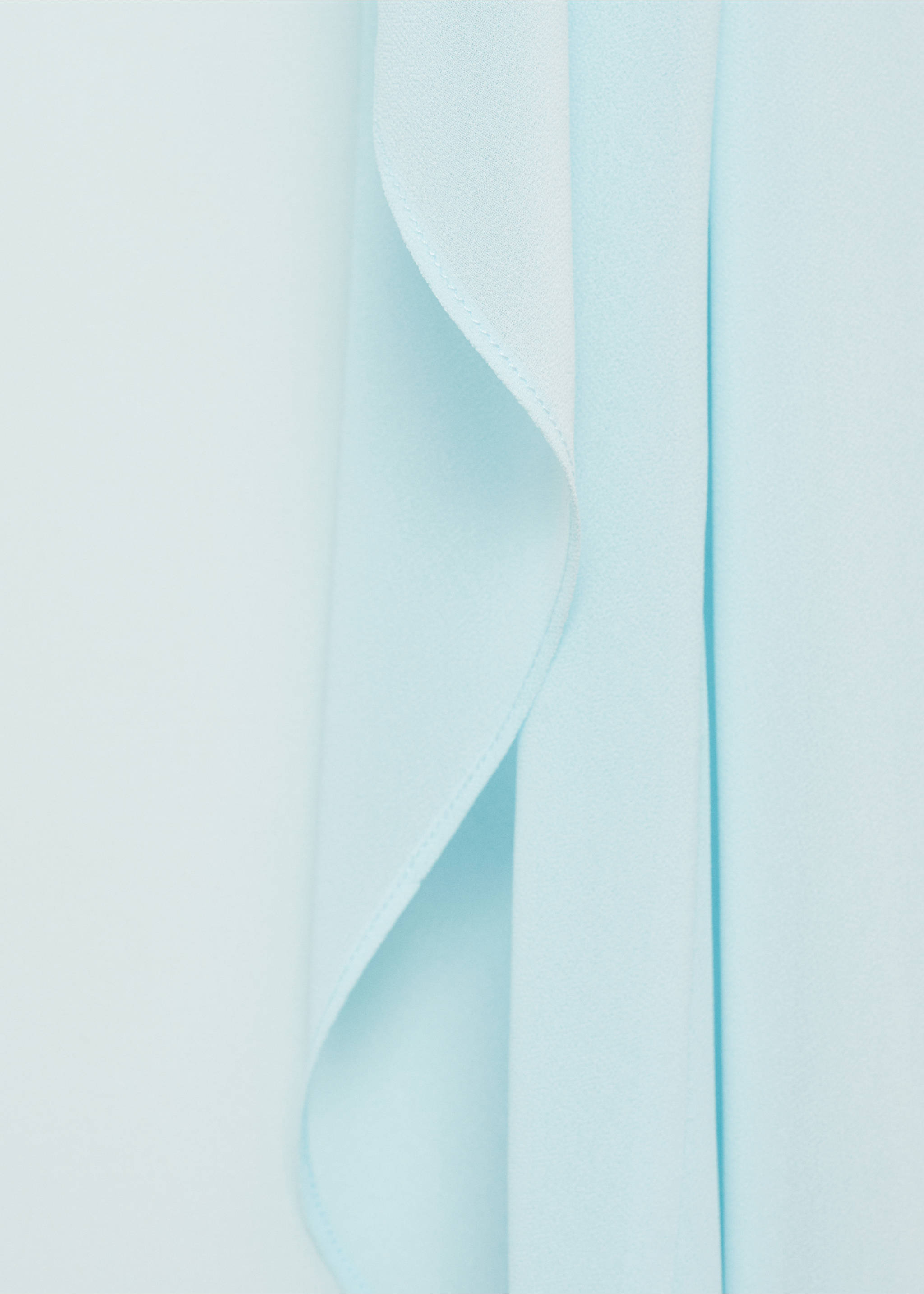 Capa llarga semitransparent - Detall de l'article 8, Blau cel. Ref: 87065724-00.