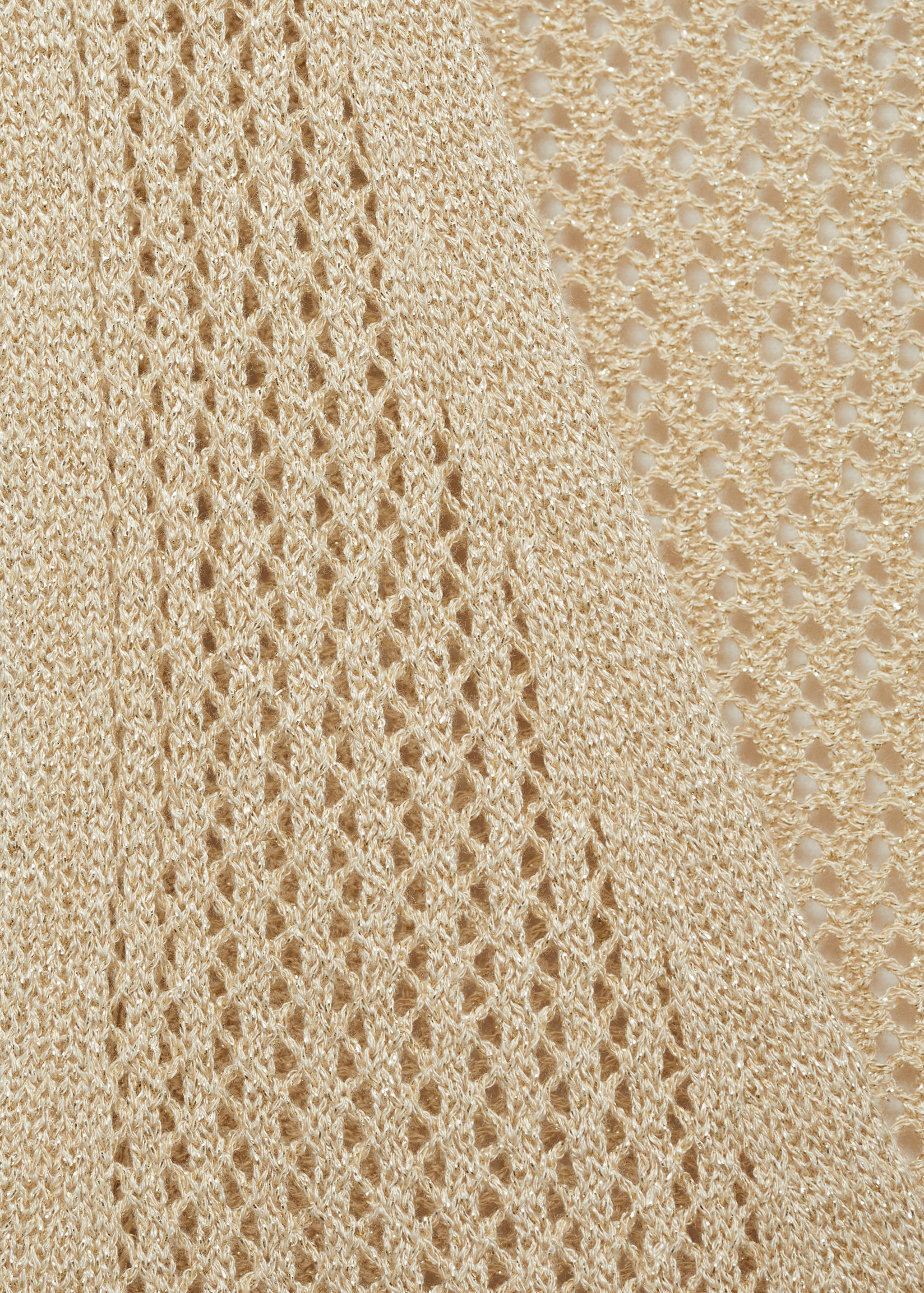Knitted vest with lace pattern - Details of the article 8