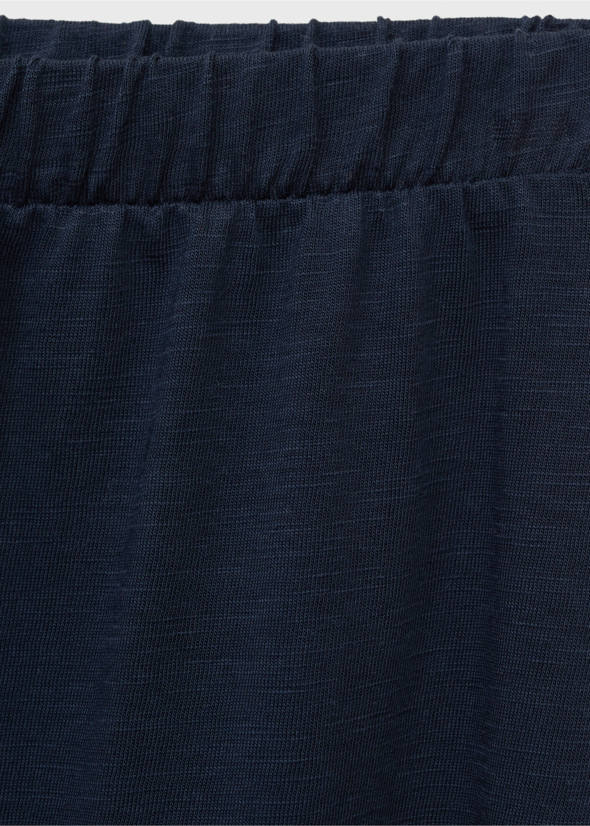 Long knitted skirt - Details of the article 0, Dark Navy. Ref: 87065728-00.