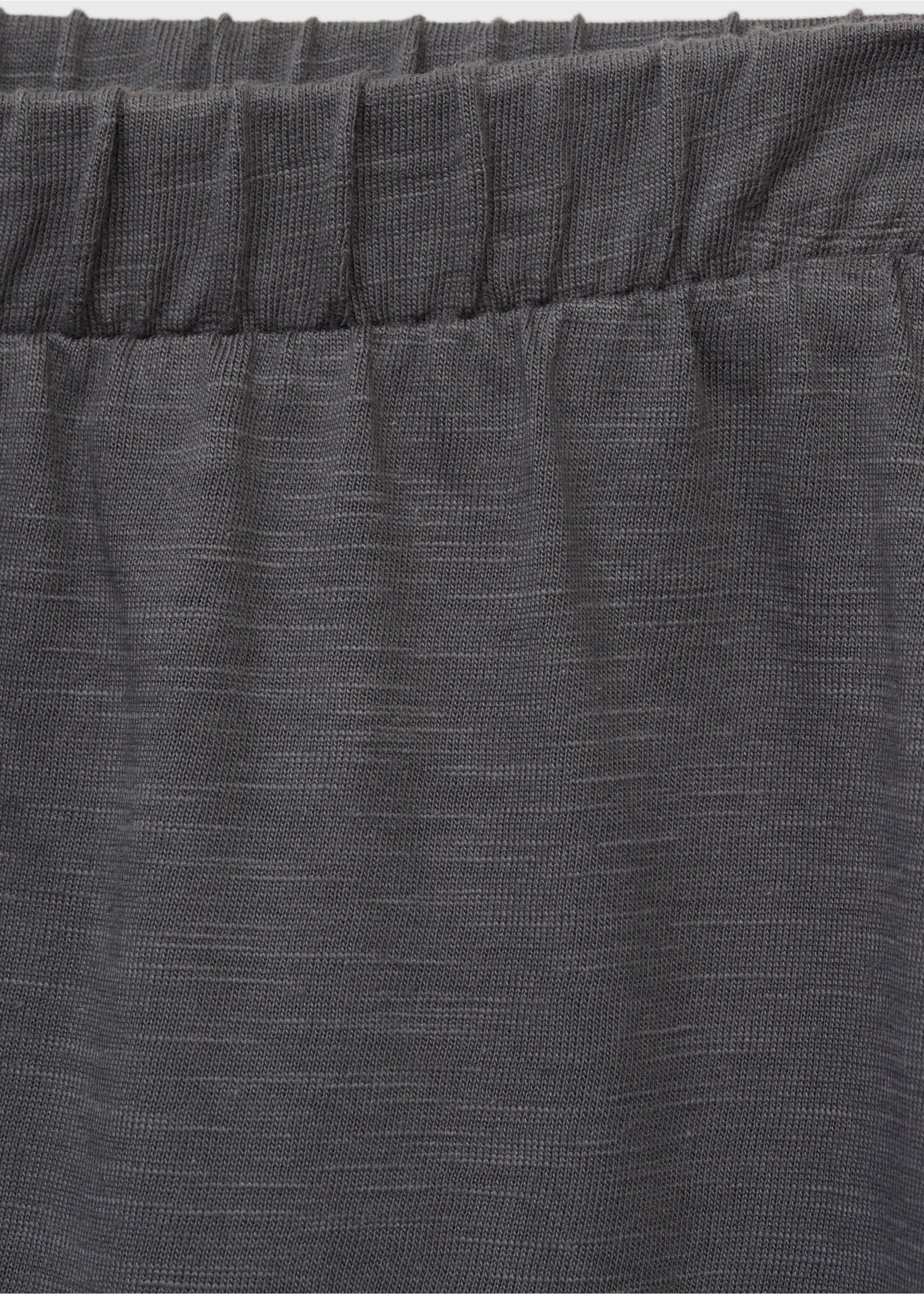 Long knitted skirt - Details of the article 0, Charcoal. Ref: 87065728-00.