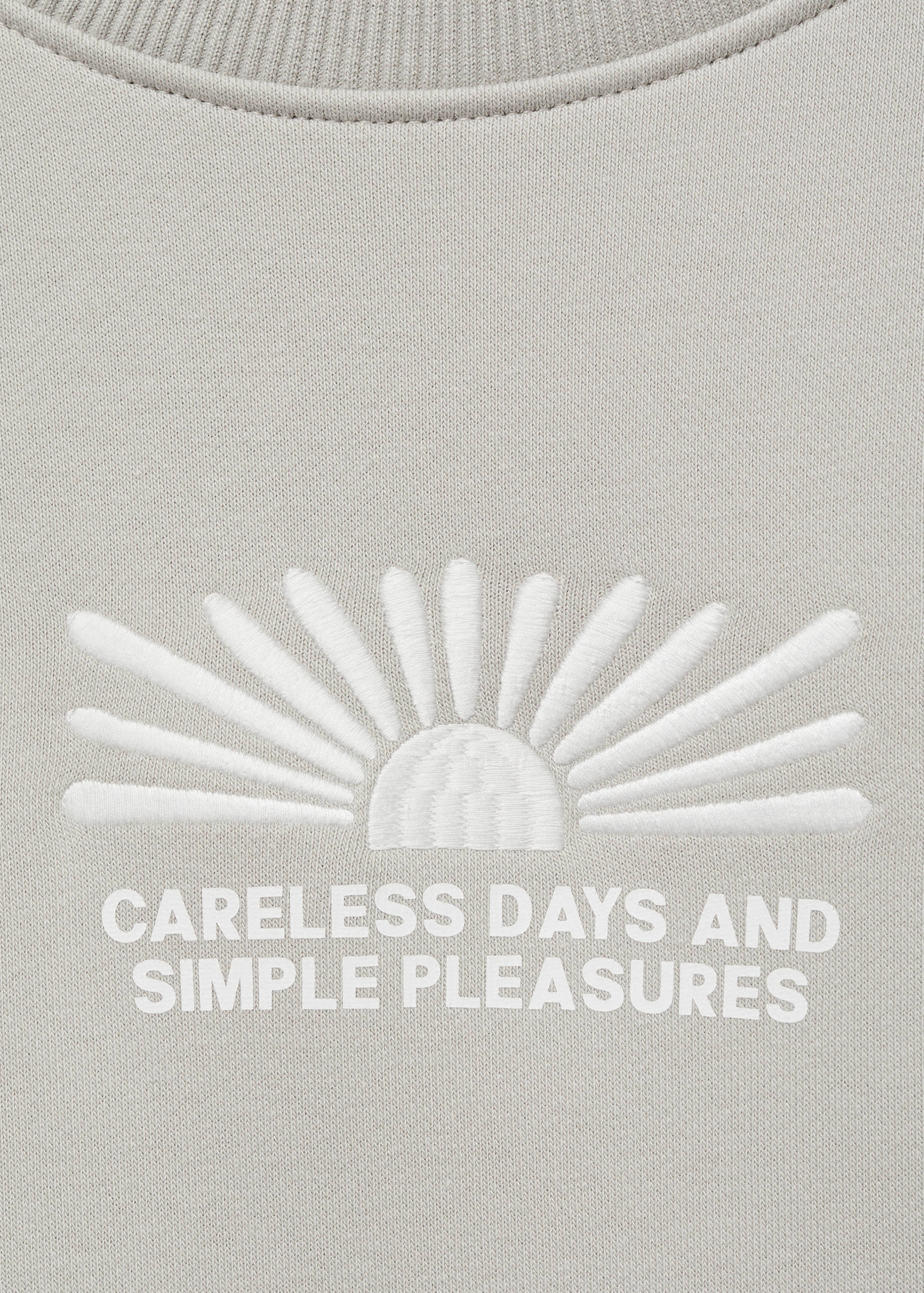 Printed cotton sweatshirt - Details of the article 8