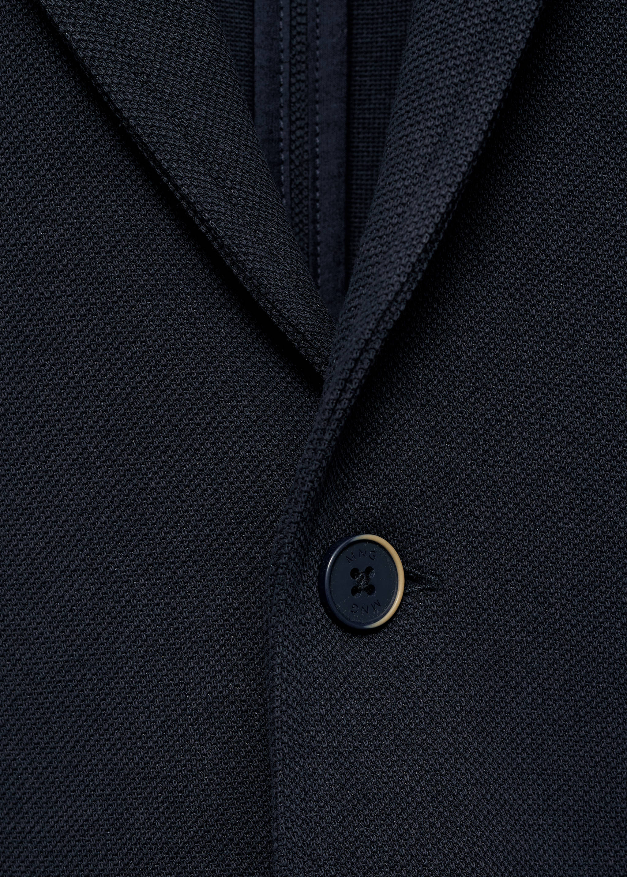 Knitted jacket with pockets - Details of the article 8