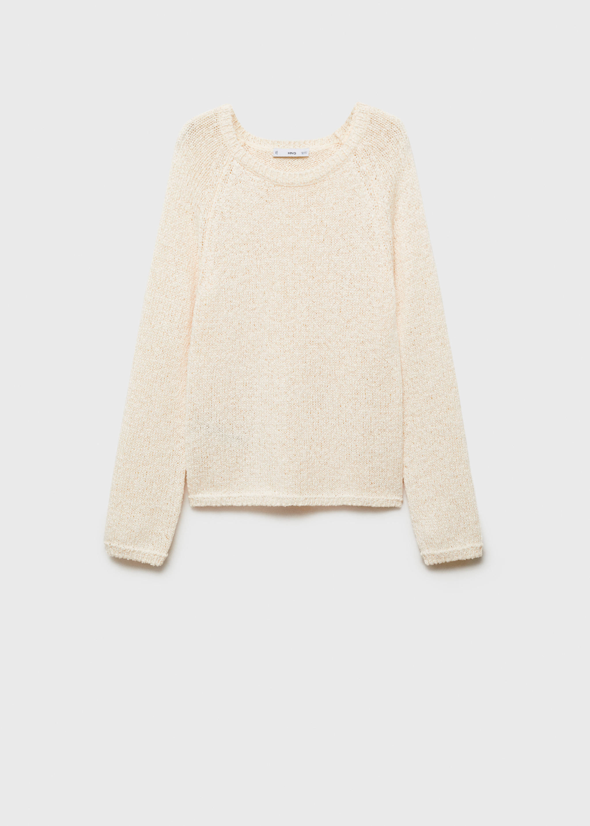 Häkelpullover mit Rundhals - Artikel ohne Model