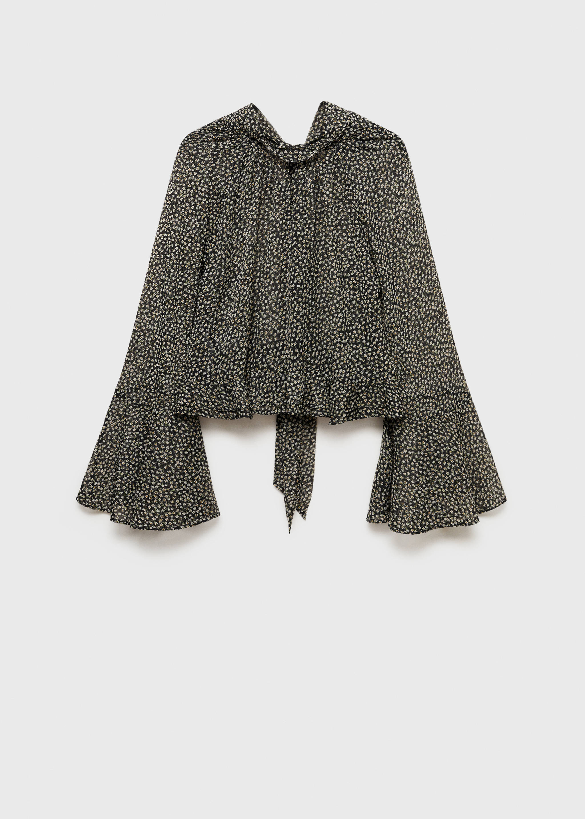 Blusa estampado floral volantes - Artículo sin modelo