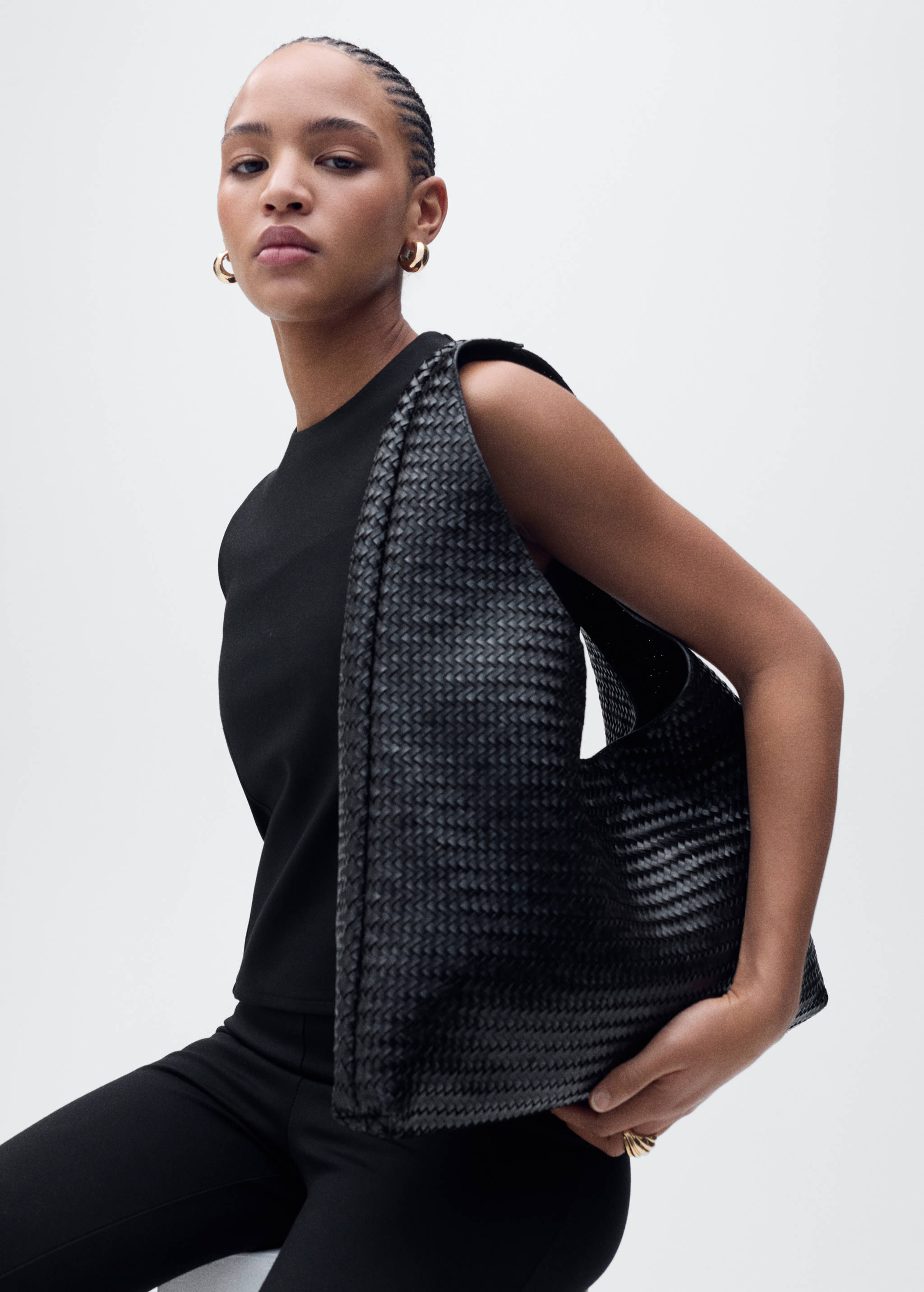 Skinny hlače s prorezima - Detalji artikla 1