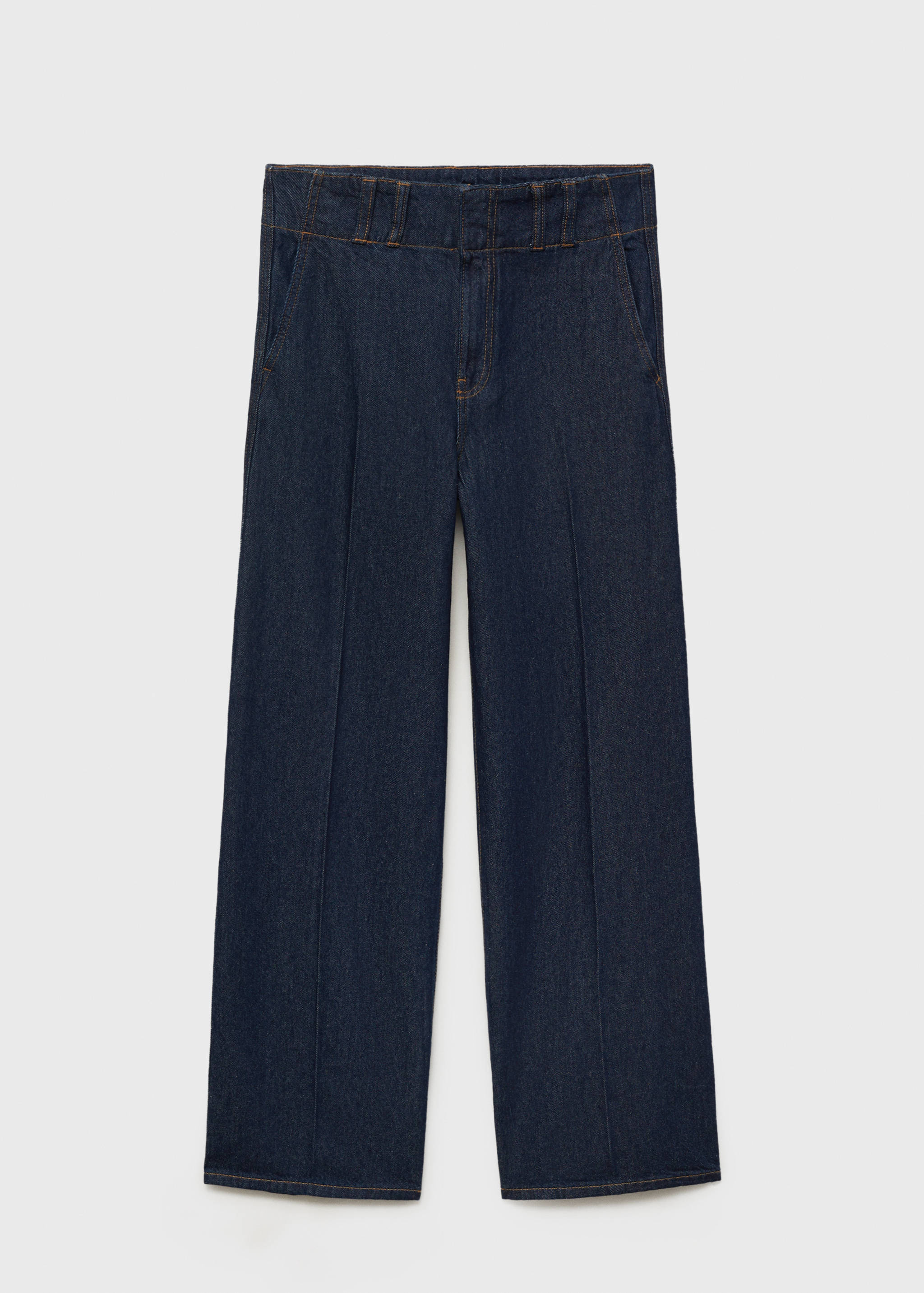 Wide leg denim trousers - Article without model