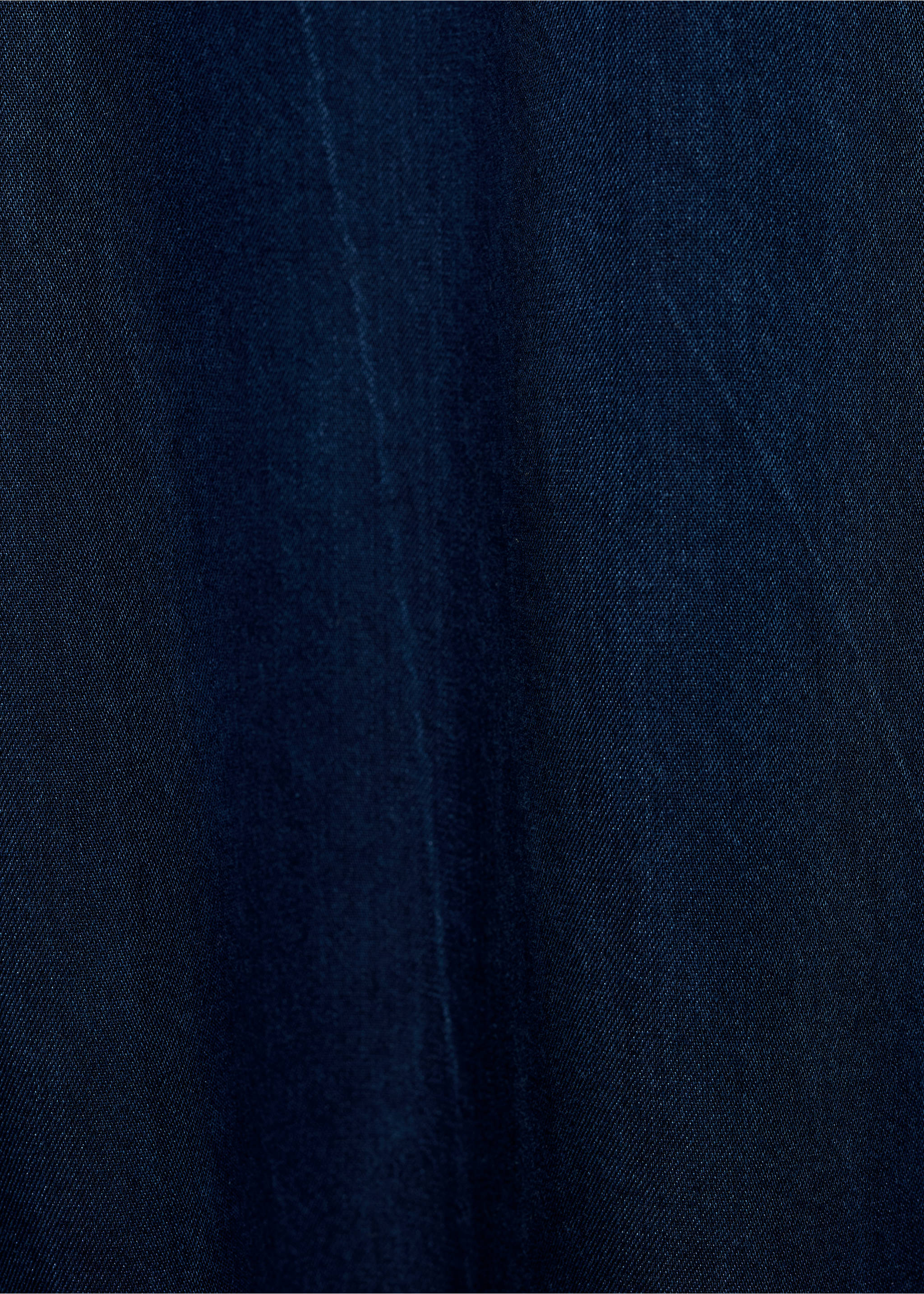 Lyocell maternity lyocell palazzo trousers - Details of the article 0, Dark Blue. Ref: 87065743-00.