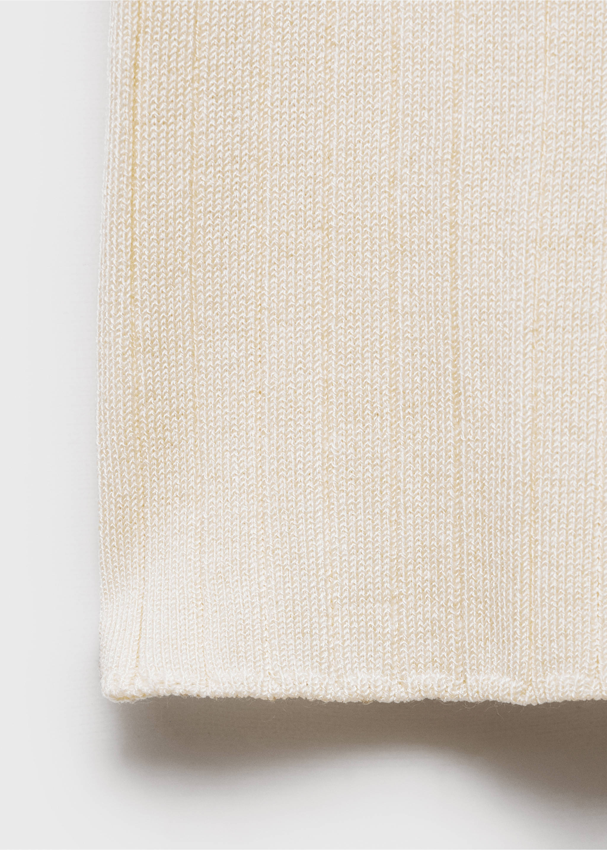 Pantalons flare punt canalé - Detall de l'article 8, Cru. Ref: 87065749-00.