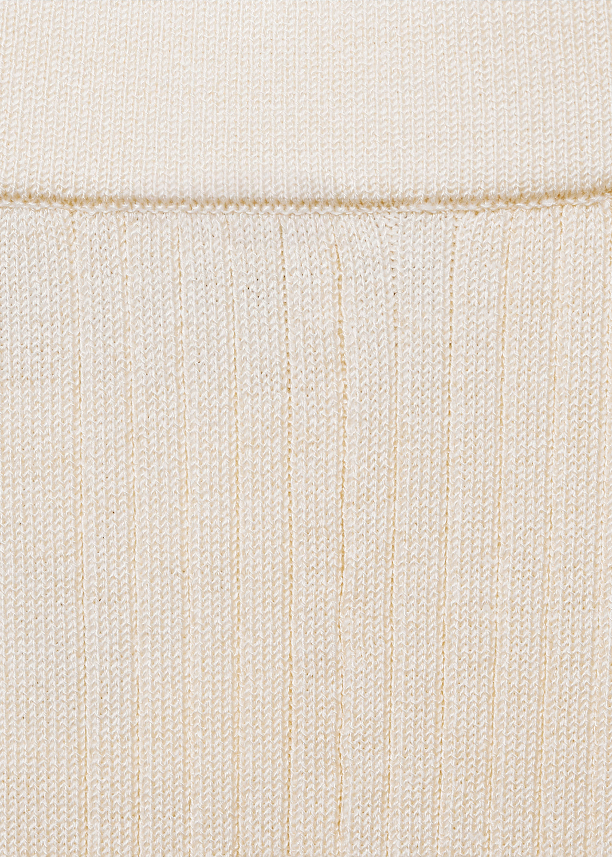 Pantalons flare punt canalé - Detall de l'article 0, Cru. Ref: 87065749-00.