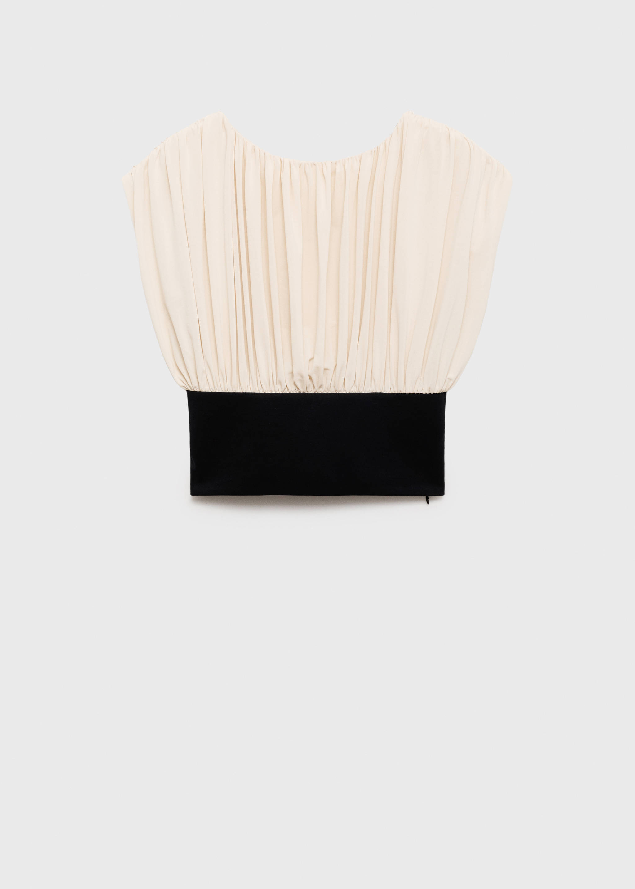 Kombinerad draperad topp - Artikel utan modell