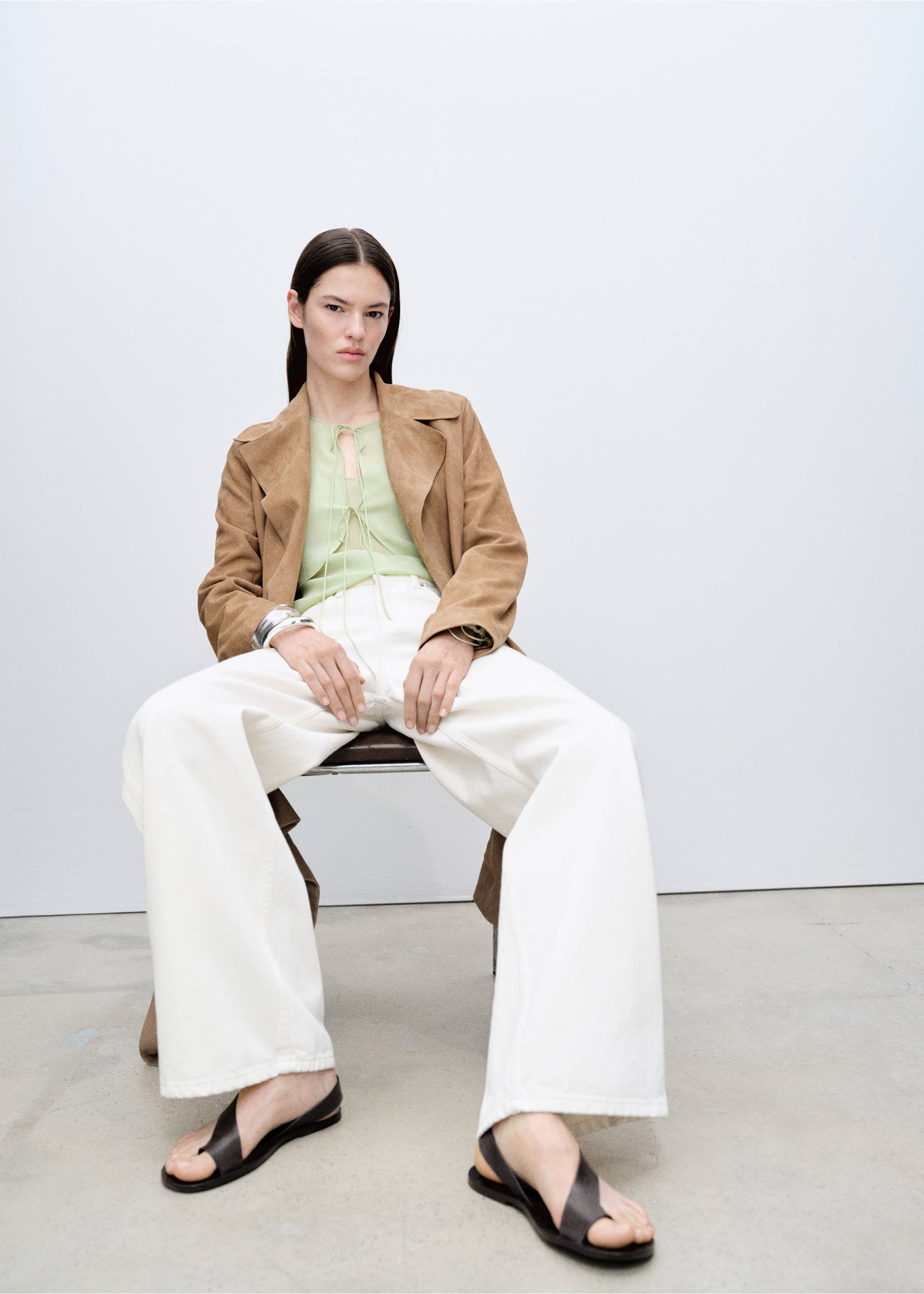 High-rise balloon jeans - Details of the article 2, Off White. Ref: 87065764-00.