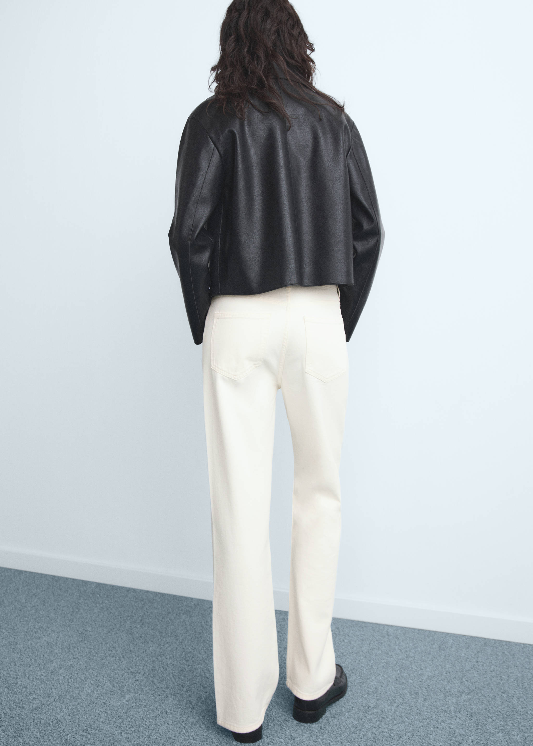 Matilda medium-rise straight-fit jeans - Reverse of the article