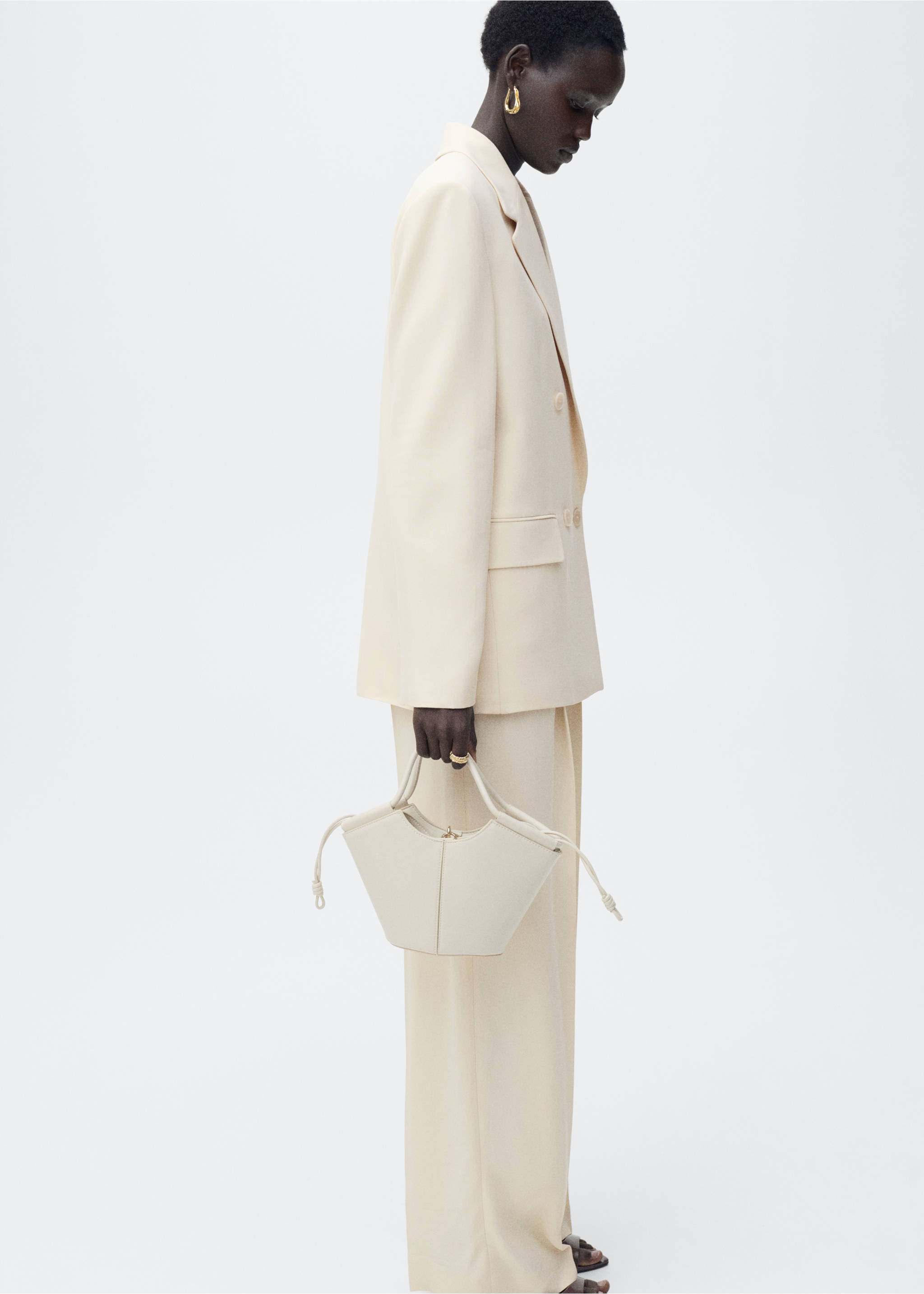 Blazer traje creuat - Detall de l'article 2, Vainilla. Ref: 87065768-00.