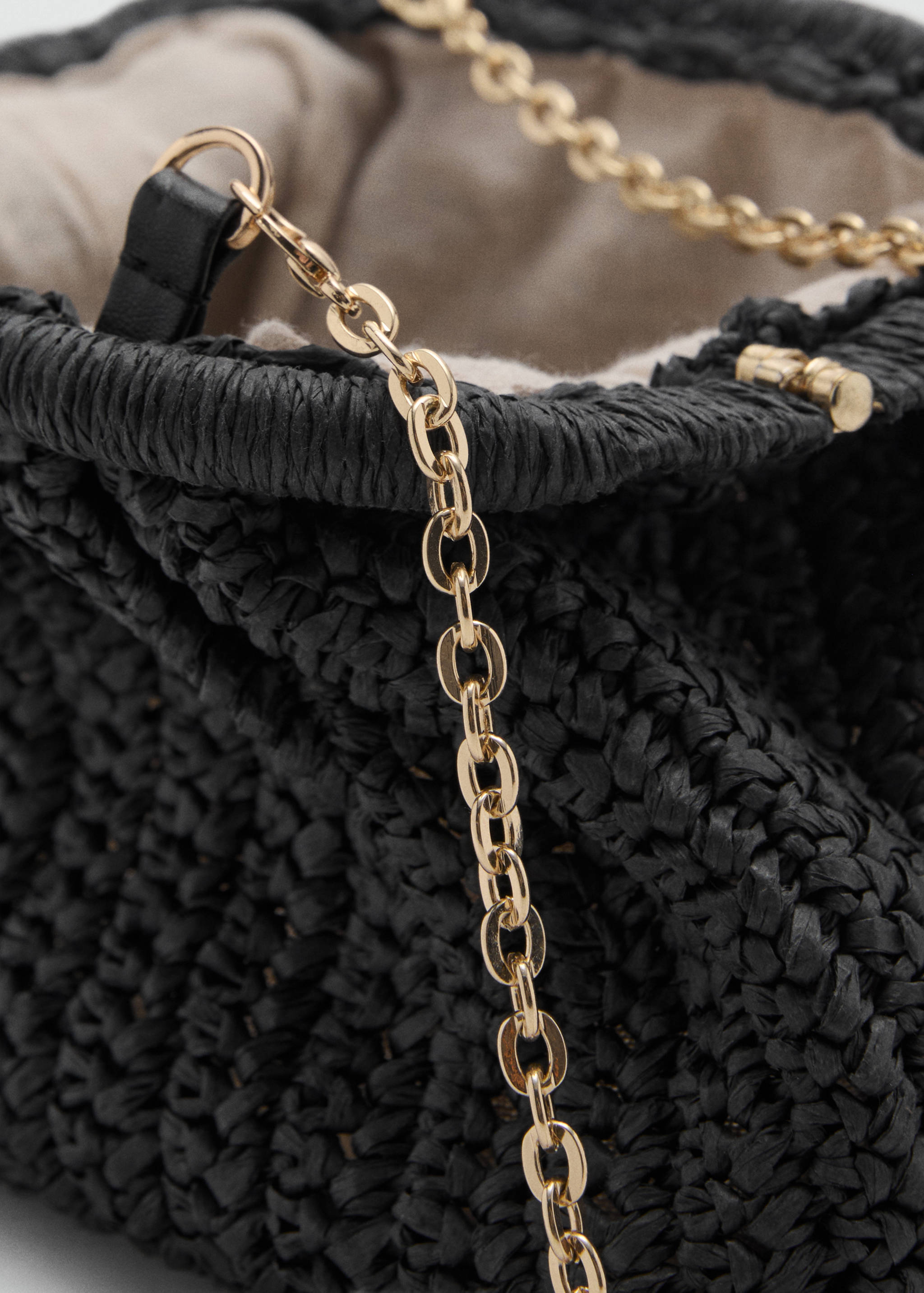 Natural fiber clutch bag - Details of the article 3